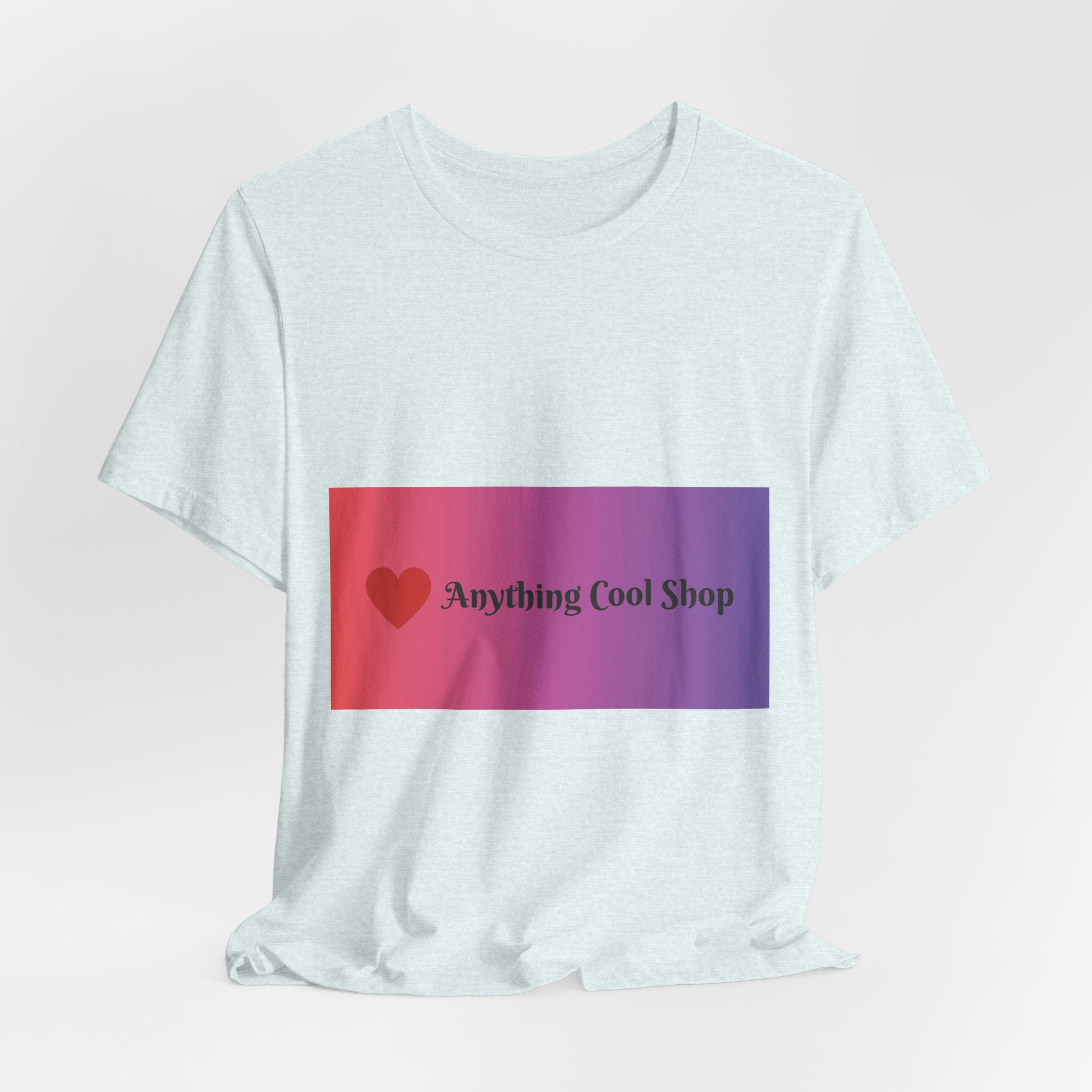 T-Shirt — "Anything Cool Shop" Gradient Logo Tee