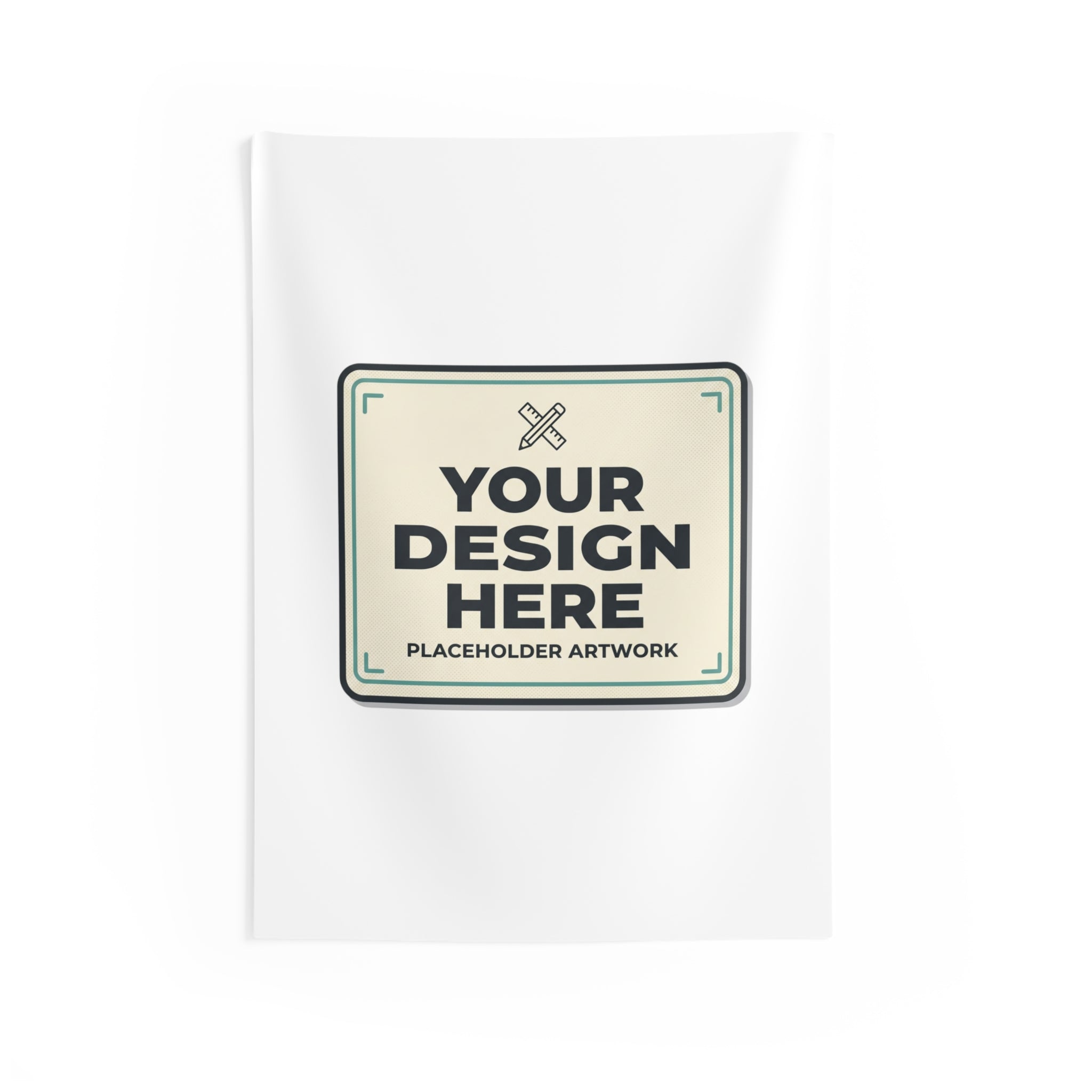 Indoor Wall Tapestry — Custom Design Placeholder Artwork