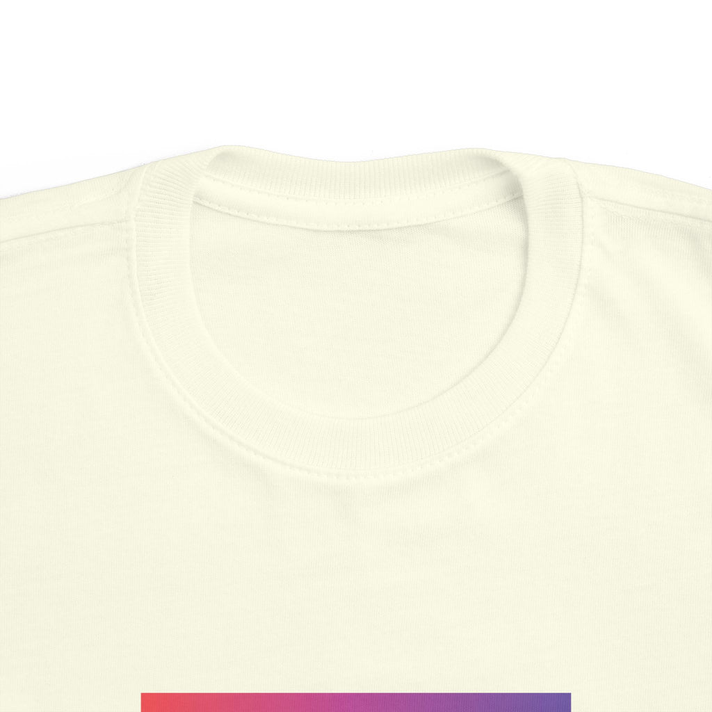Toddler Tee — "Anything Cool Tho?" Gradient Heart Kids T‑Shirt