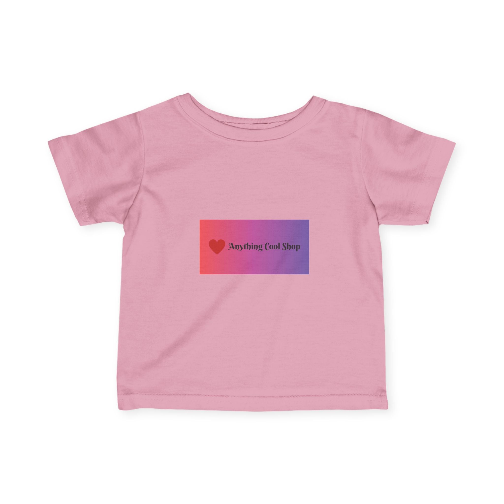 Infant Tee — Gradient Heart 'Averting Cool Shop' Baby Shirt
