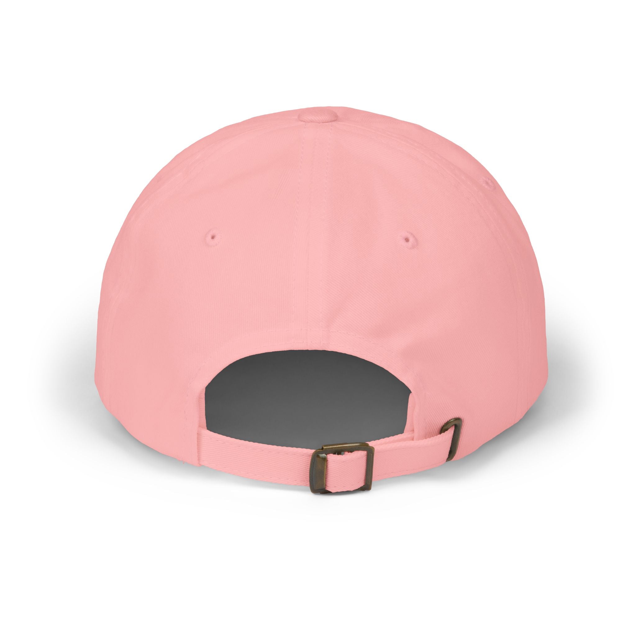 Dad Cap — Pink & Purple Heart Patch Embroidered "Anything Cool Stuff"