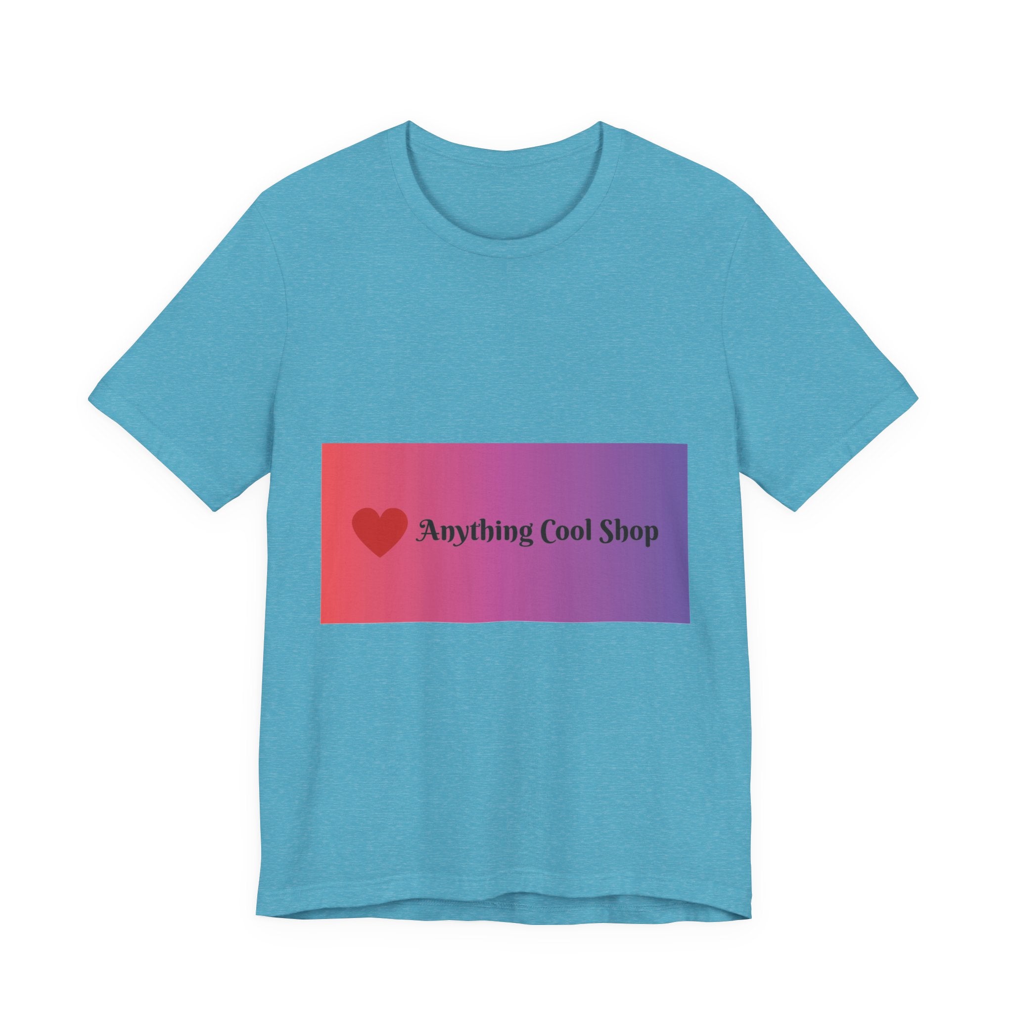 T-Shirt — "Anything Cool Shop" Gradient Logo Tee