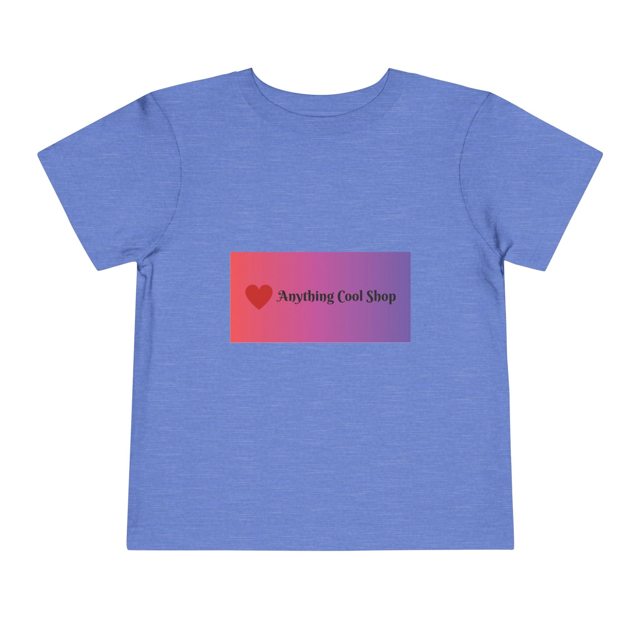 Toddler Tee - "Anything Cool Shop" Heart Logo Gradient Kids Shirt