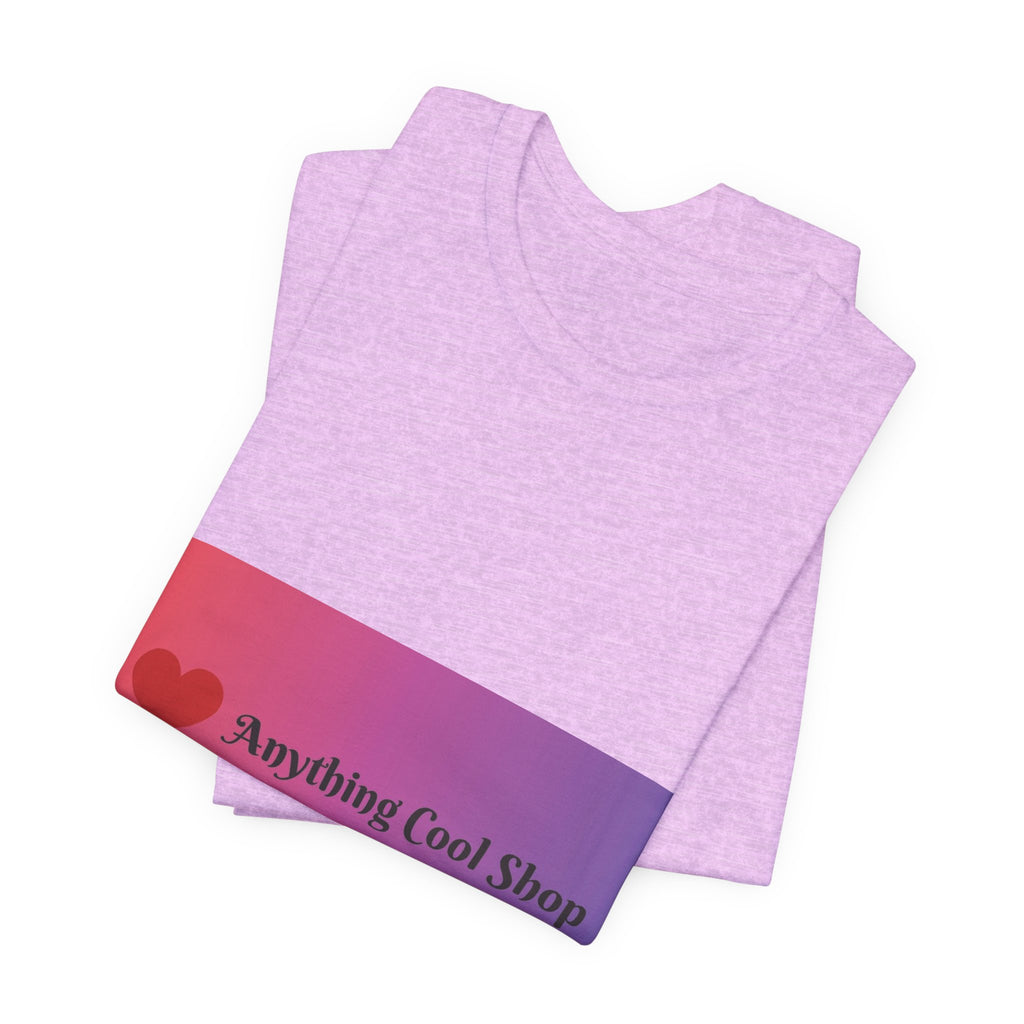 T-Shirt — "Anything Cool Shop" Gradient Logo Tee