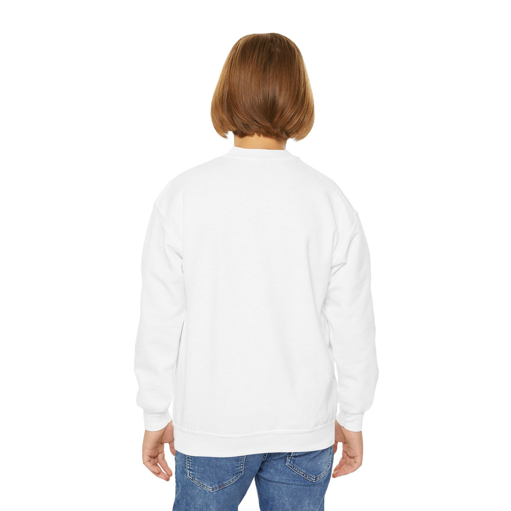 Youth Sweatshirt — “Anything Cool Shop” Gradient Heart Crewneck