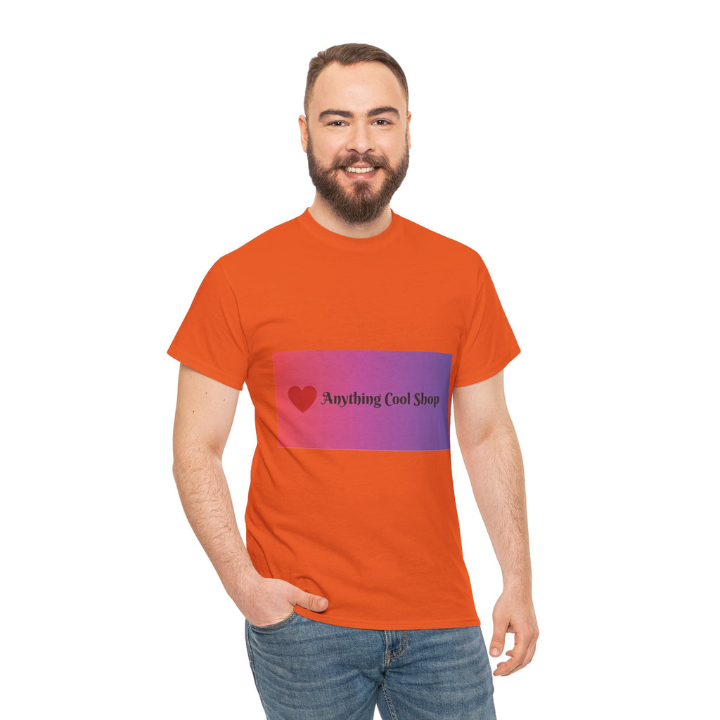 Graphic Tee — 'Anything Cool Shop' Heart Gradient Logo