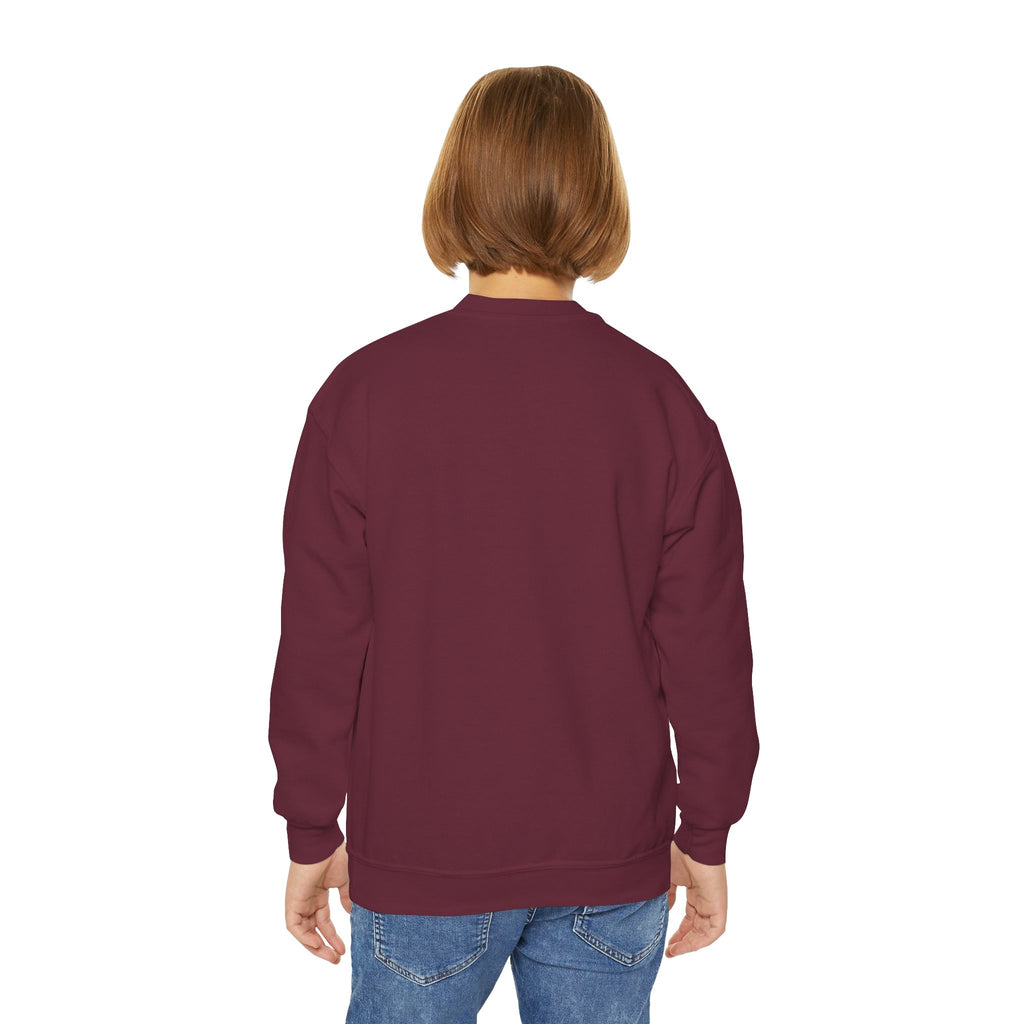 Youth Sweatshirt — “Anything Cool Shop” Gradient Heart Crewneck