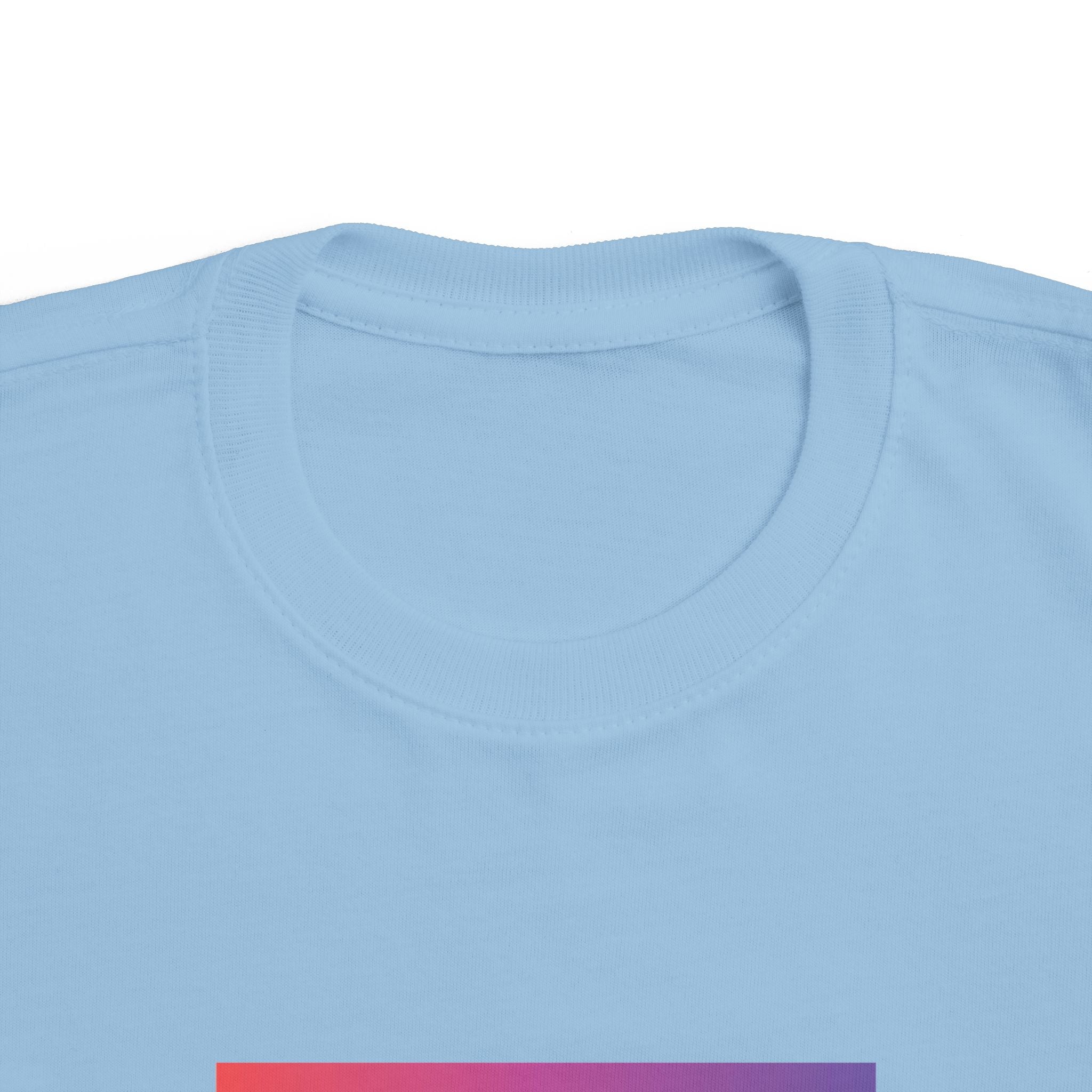 Toddler Tee — "Anything Cool Tho?" Gradient Heart Kids T‑Shirt