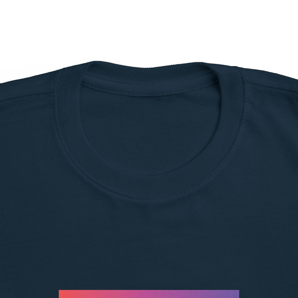 Toddler Tee — "Anything Cool Tho?" Gradient Heart Kids T‑Shirt