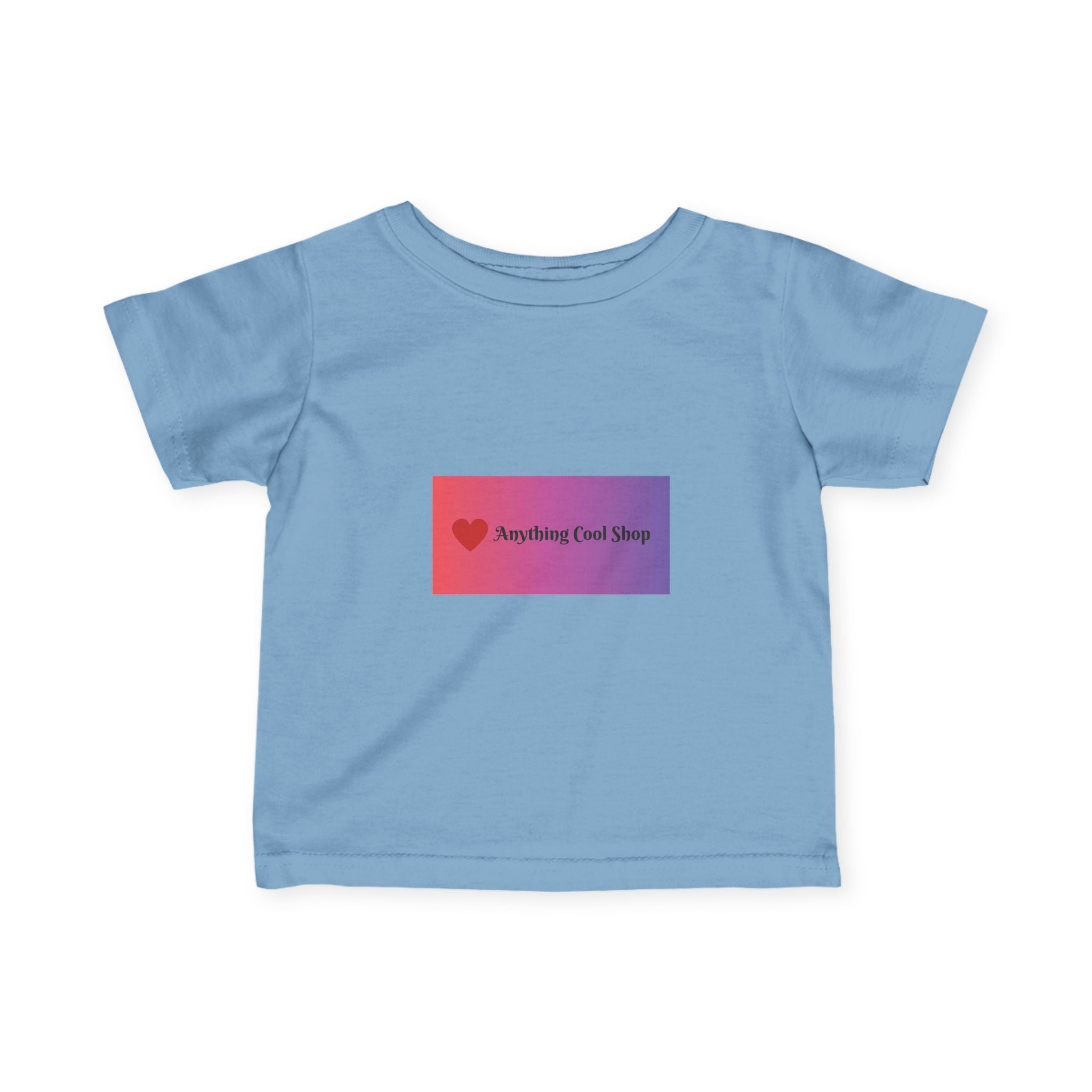 Infant Tee — Gradient Heart 'Averting Cool Shop' Baby Shirt