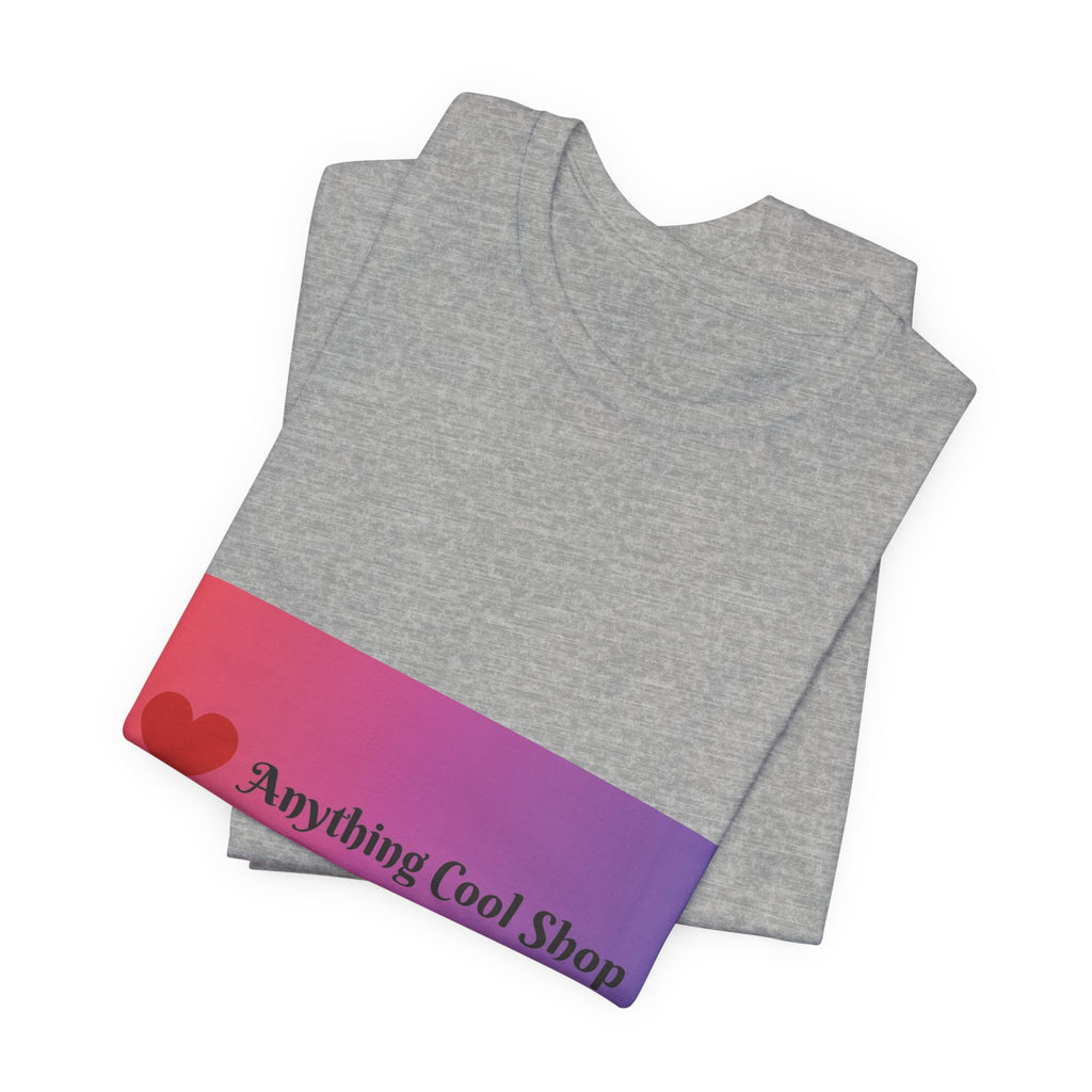 T-Shirt — "Anything Cool Shop" Gradient Logo Tee