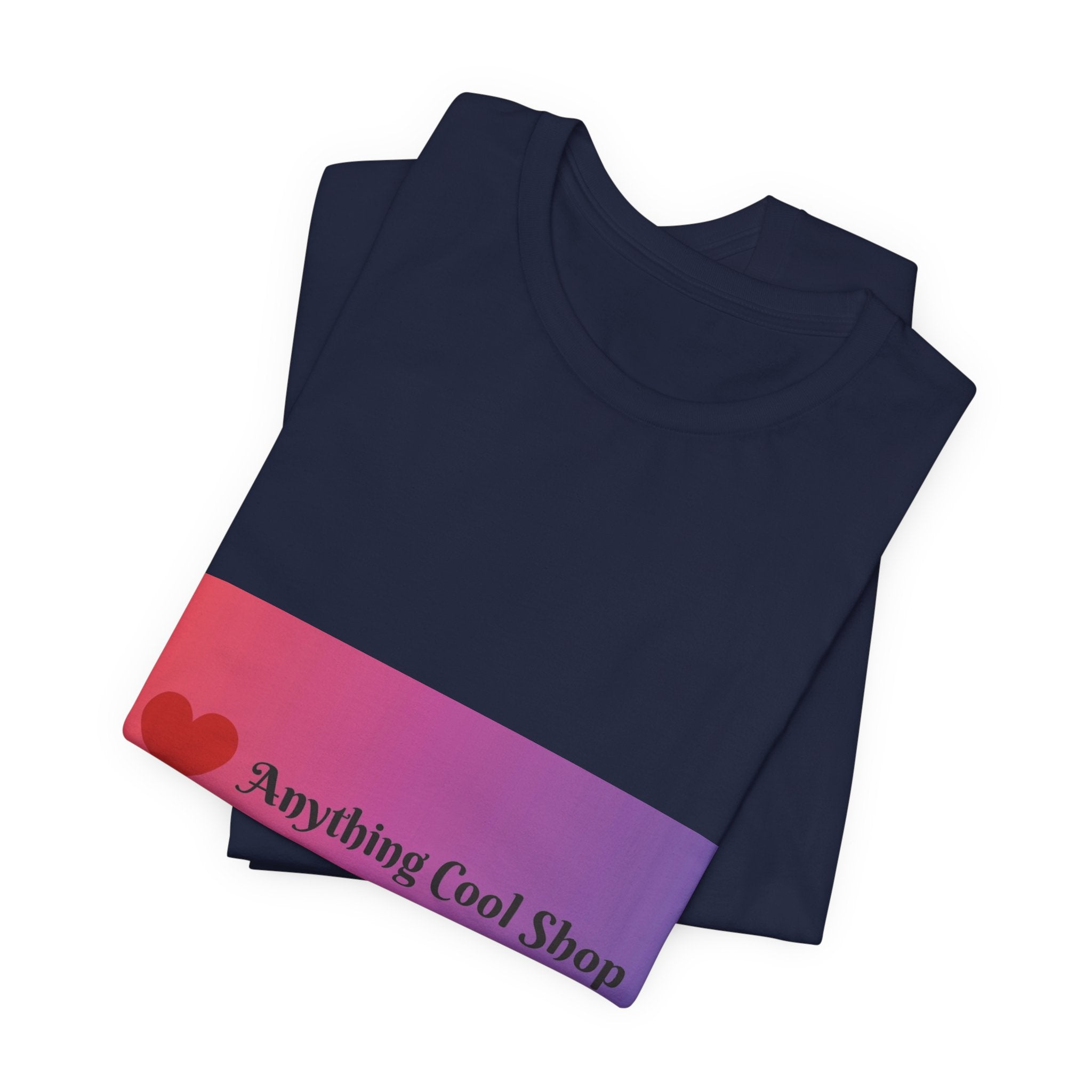T-Shirt — "Anything Cool Shop" Gradient Logo Tee