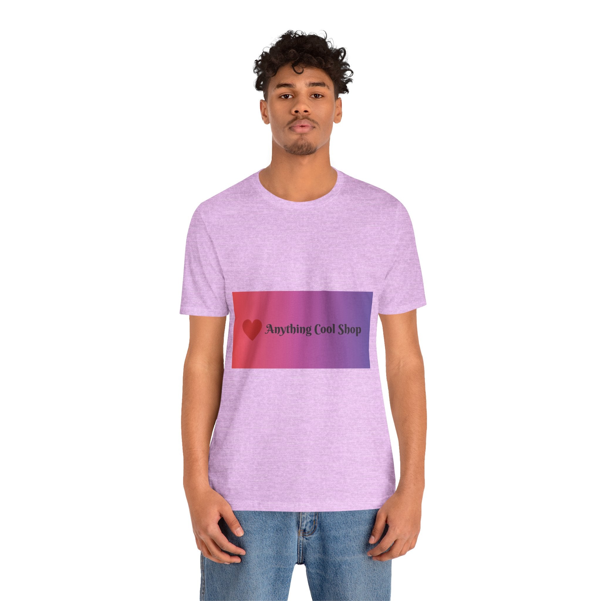 T-Shirt — "Anything Cool Shop" Gradient Logo Tee