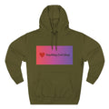 Gradient Heart Logo Hoodie — "Anything Cool Shop" Fleece Pullover