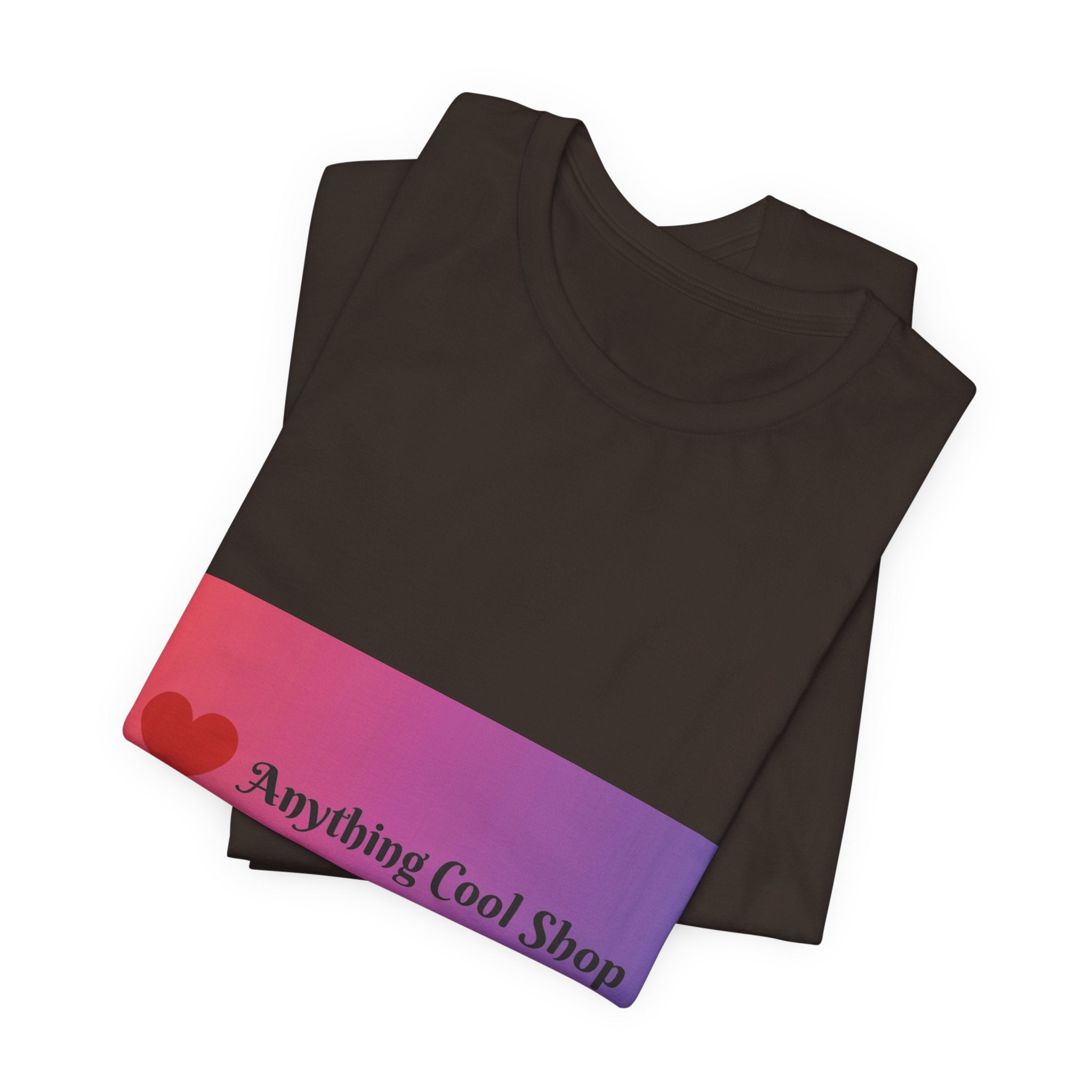 T-Shirt — "Anything Cool Shop" Gradient Logo Tee