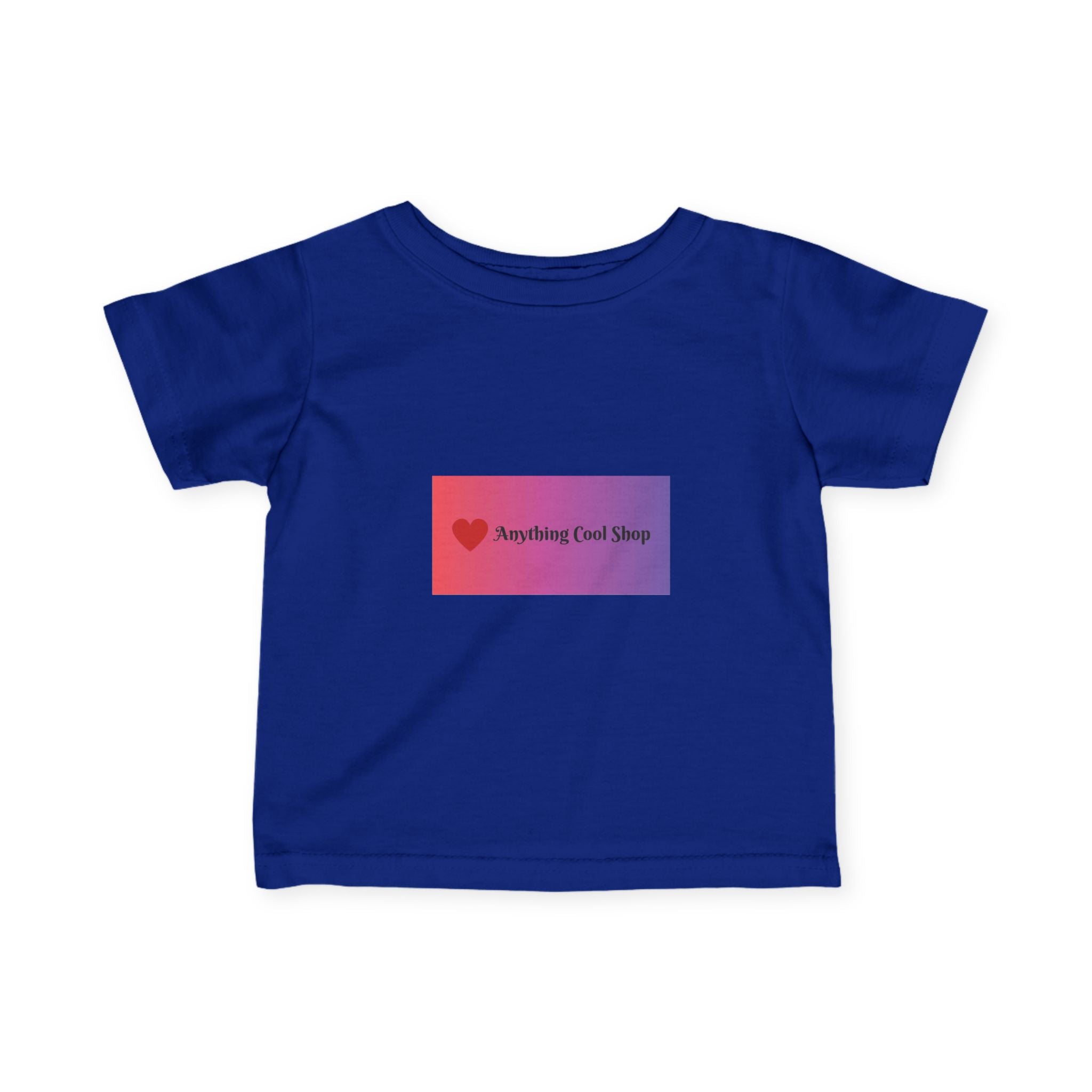 Infant Tee — Gradient Heart 'Averting Cool Shop' Baby Shirt