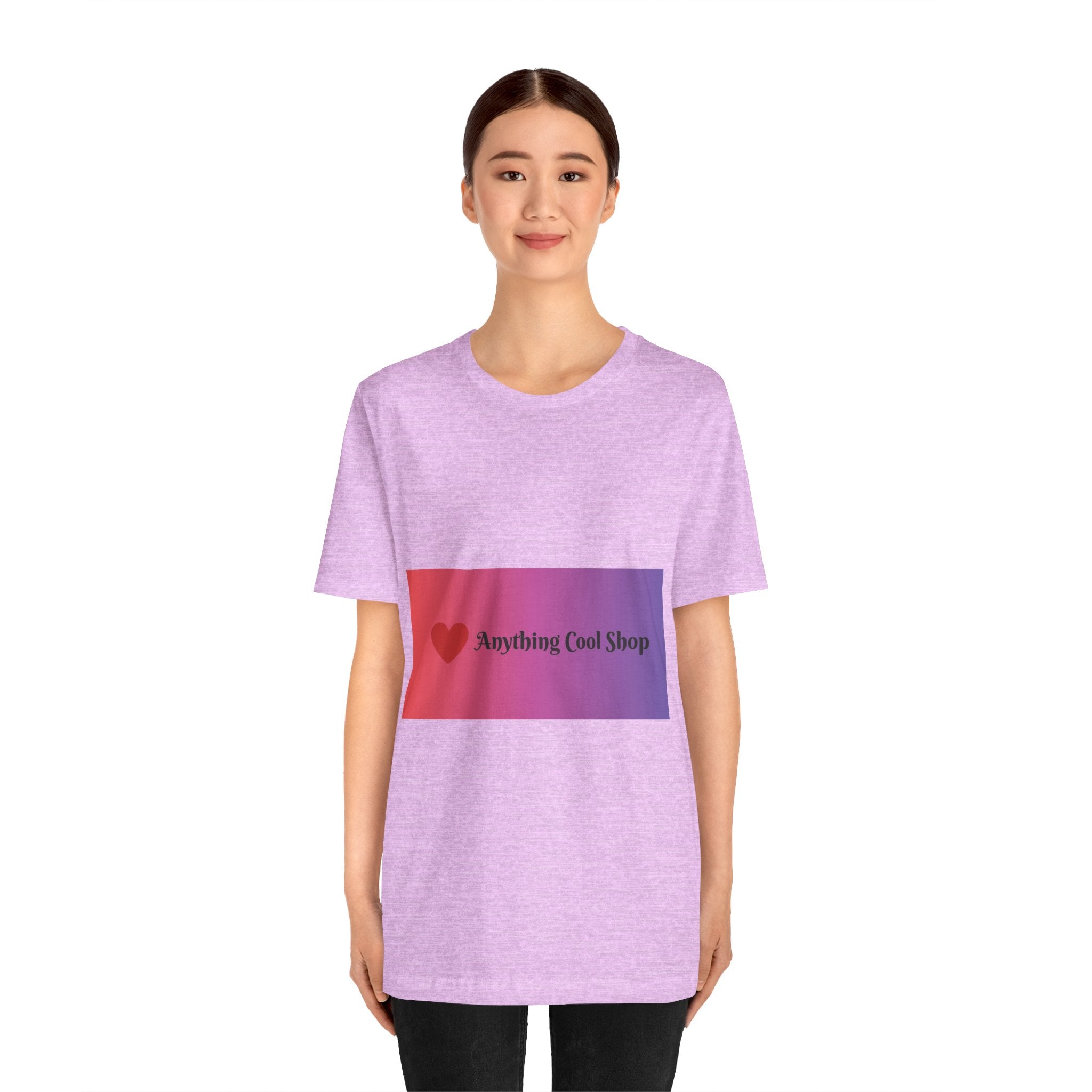 T-Shirt — "Anything Cool Shop" Gradient Logo Tee