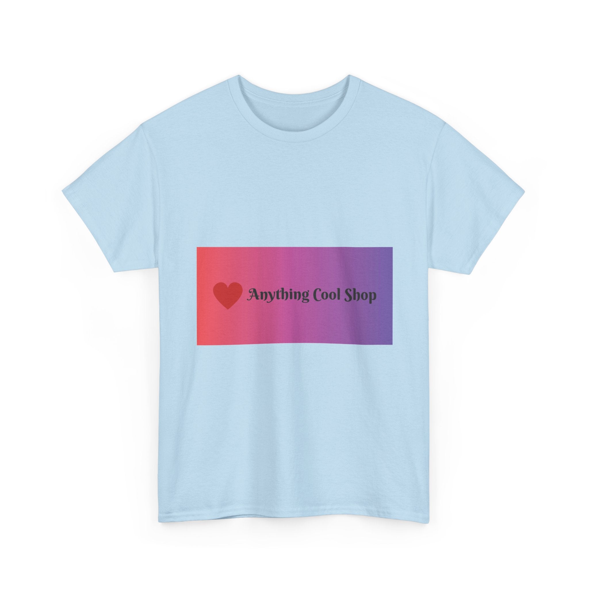 Graphic Tee — 'Anything Cool Shop' Heart Gradient Logo
