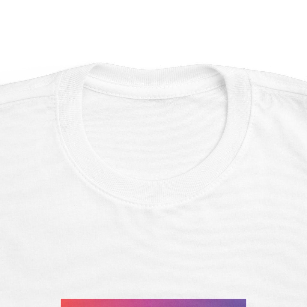 Toddler Tee — "Anything Cool Tho?" Gradient Heart Kids T‑Shirt