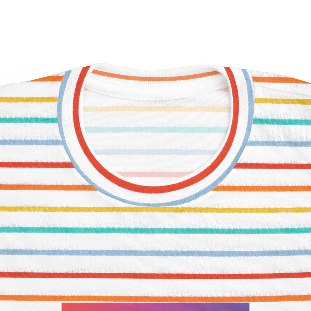Toddler Tee — "Anything Cool Tho?" Gradient Heart Kids T‑Shirt