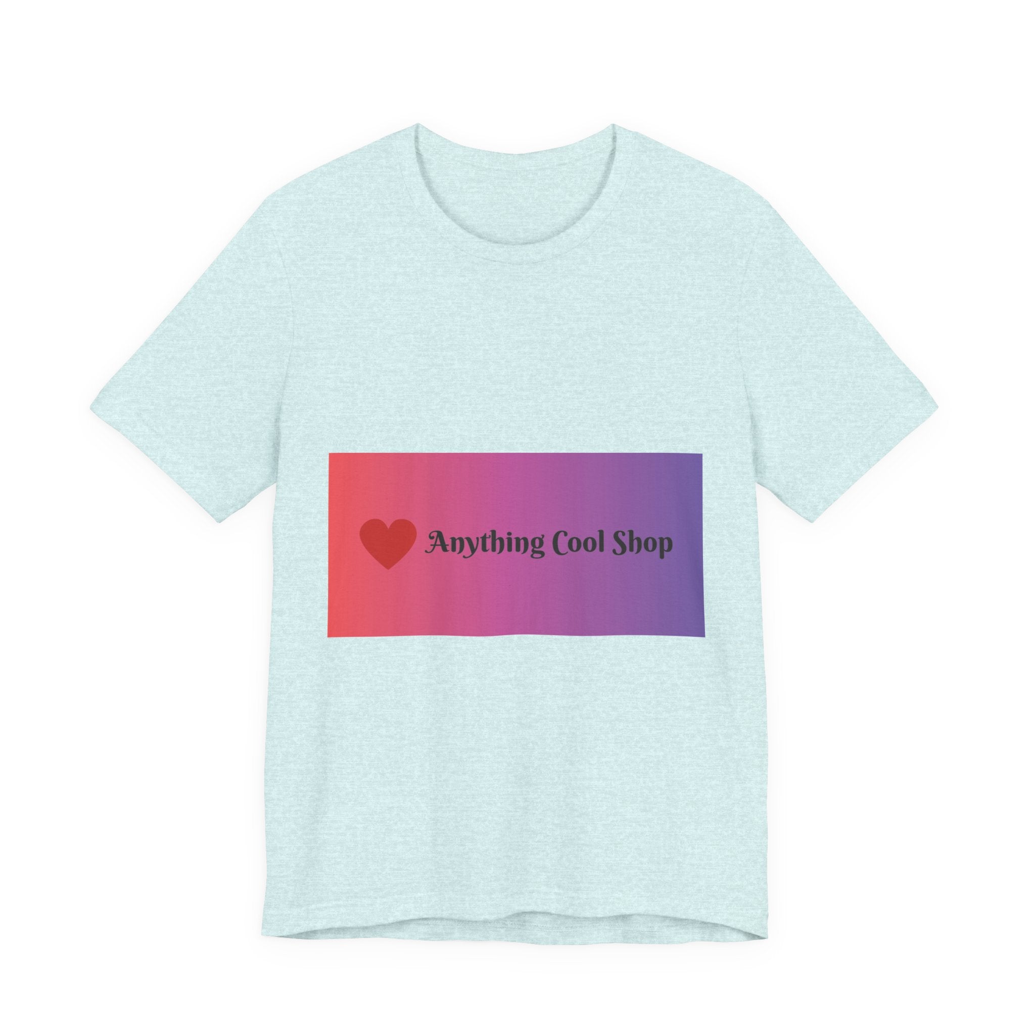 T-Shirt — "Anything Cool Shop" Gradient Logo Tee