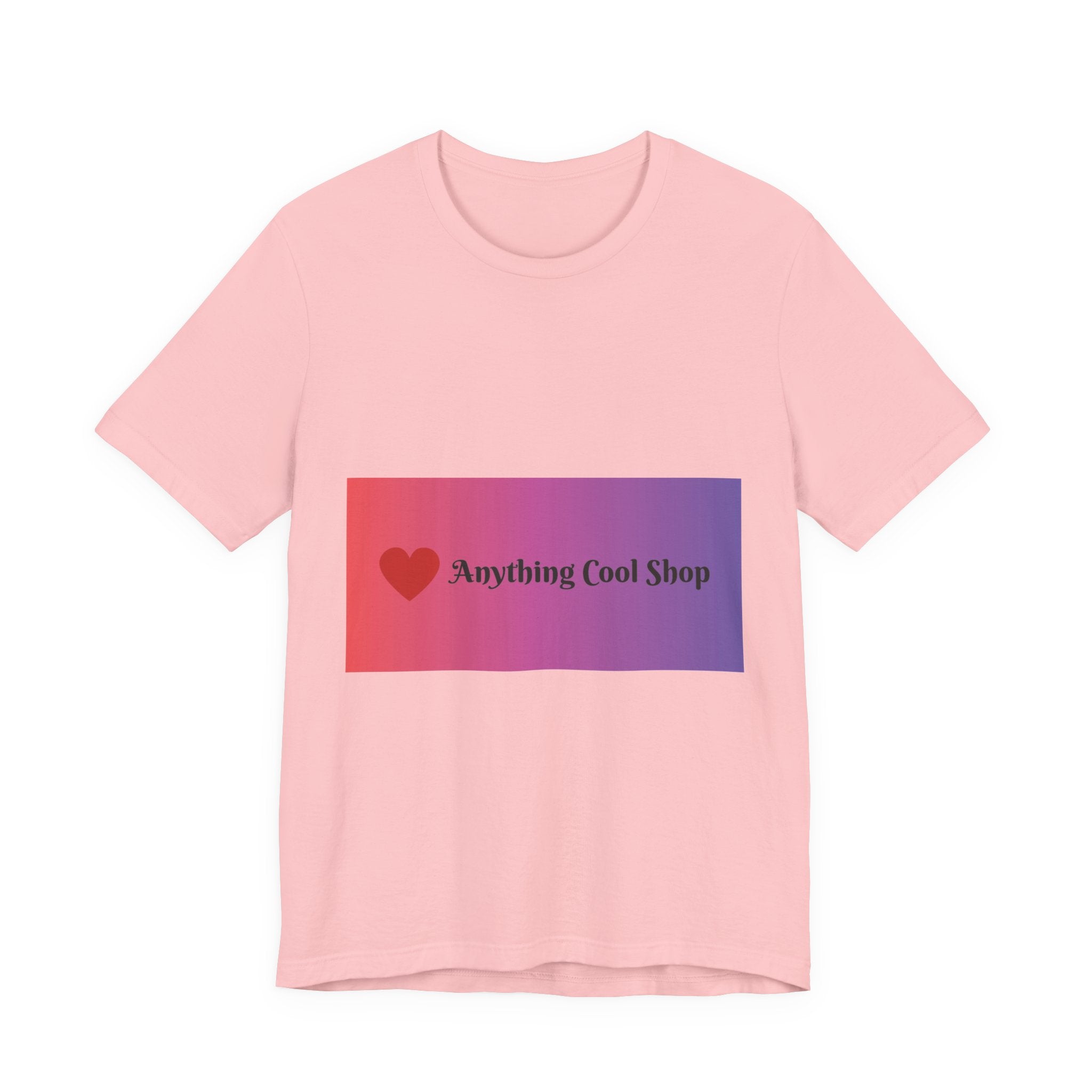 T-Shirt — "Anything Cool Shop" Gradient Logo Tee