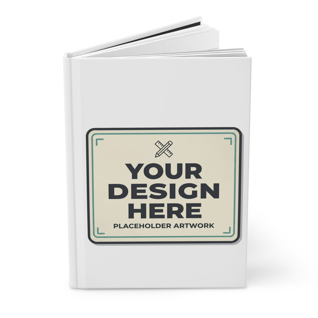 Hardcover Journal — Customizable Minimalist Notebook (Your Design Here)