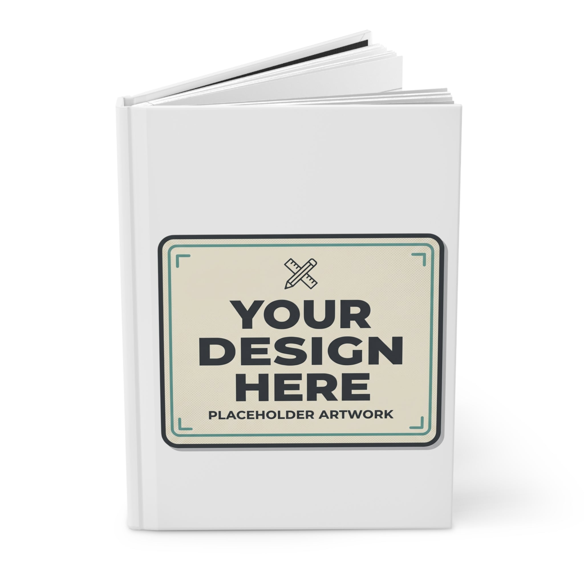 Hardcover Journal — Customizable Minimalist Notebook (Your Design Here)