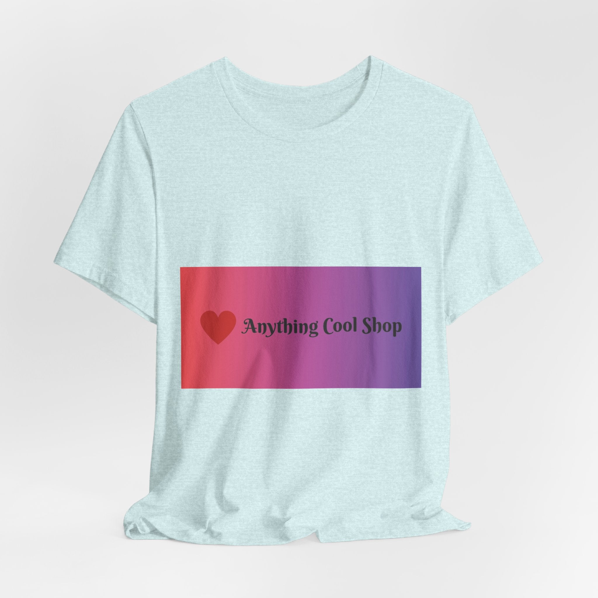 T-Shirt — "Anything Cool Shop" Gradient Logo Tee