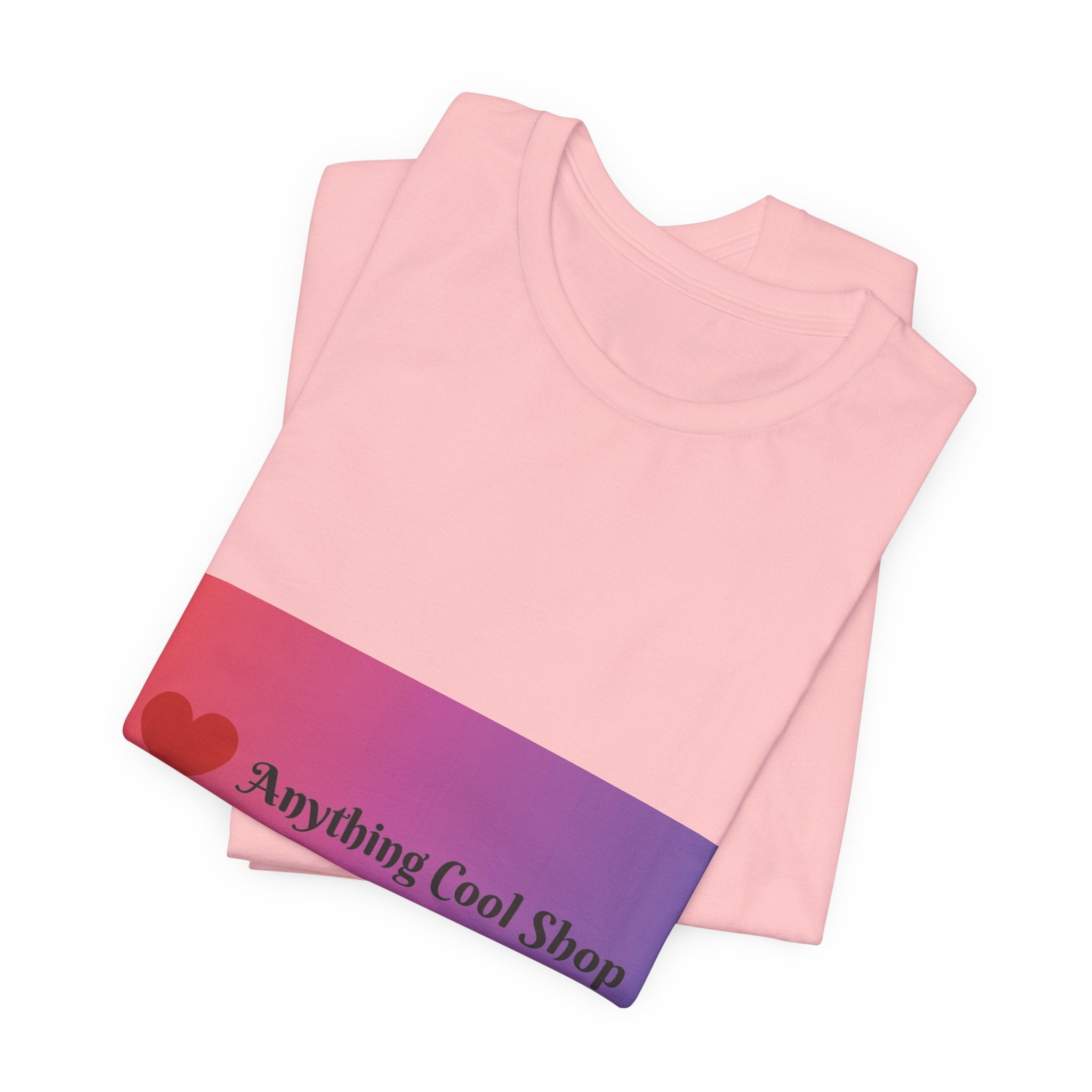 T-Shirt — "Anything Cool Shop" Gradient Logo Tee