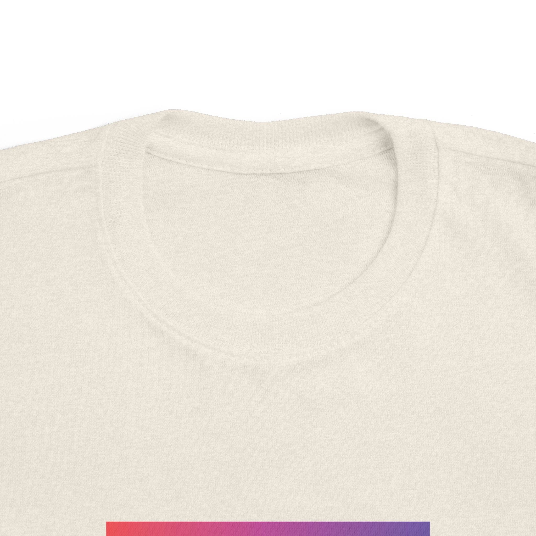 Toddler Tee — "Anything Cool Tho?" Gradient Heart Kids T‑Shirt