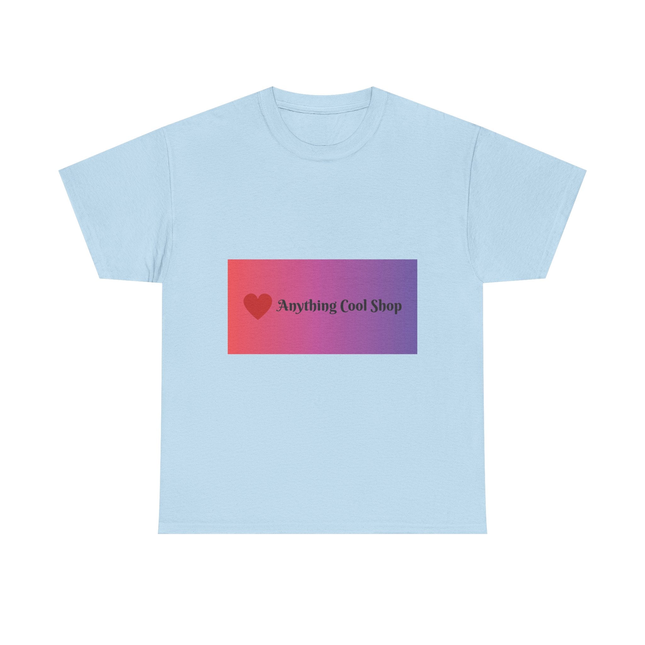 Graphic Tee — 'Anything Cool Shop' Heart Gradient Logo