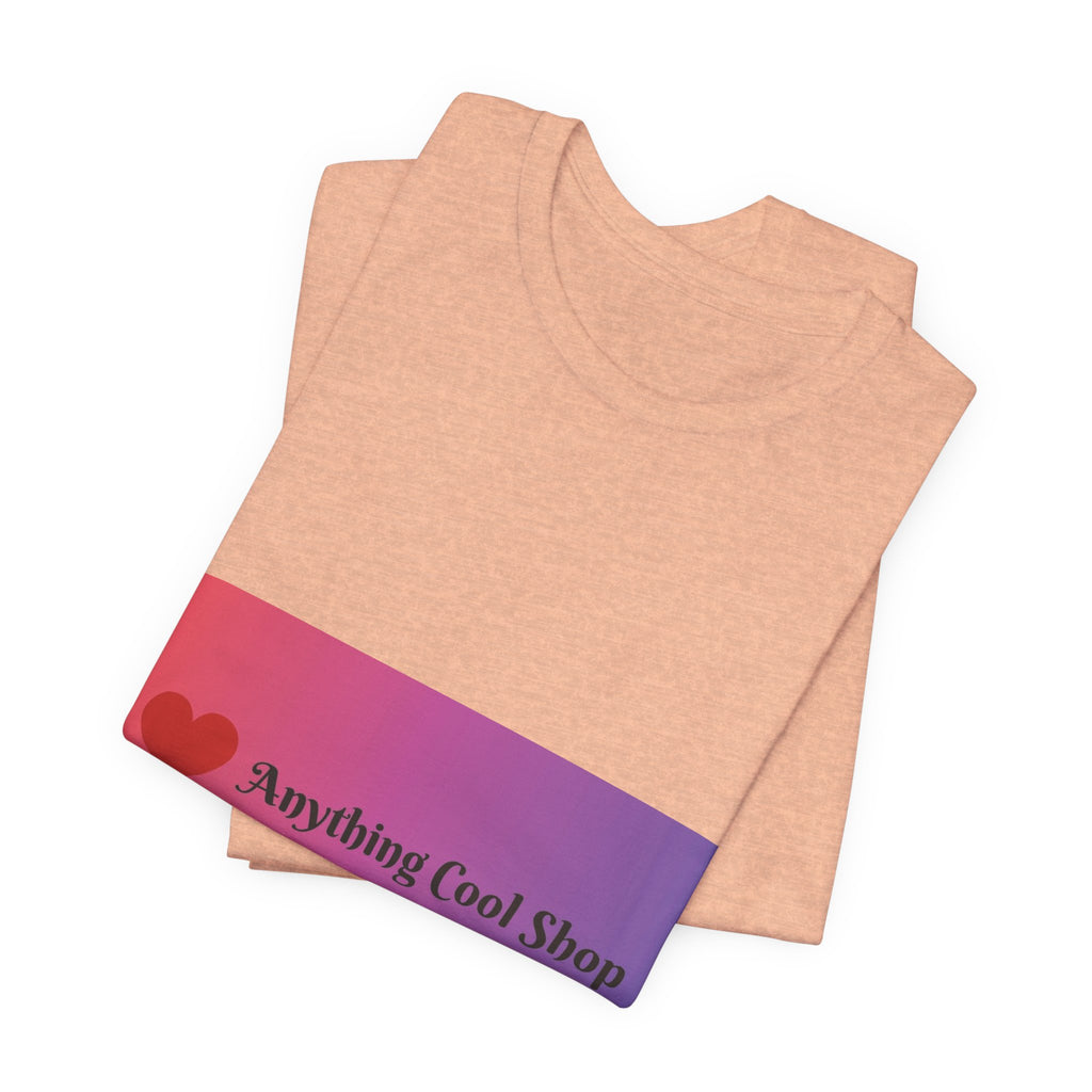 T-Shirt — "Anything Cool Shop" Gradient Logo Tee