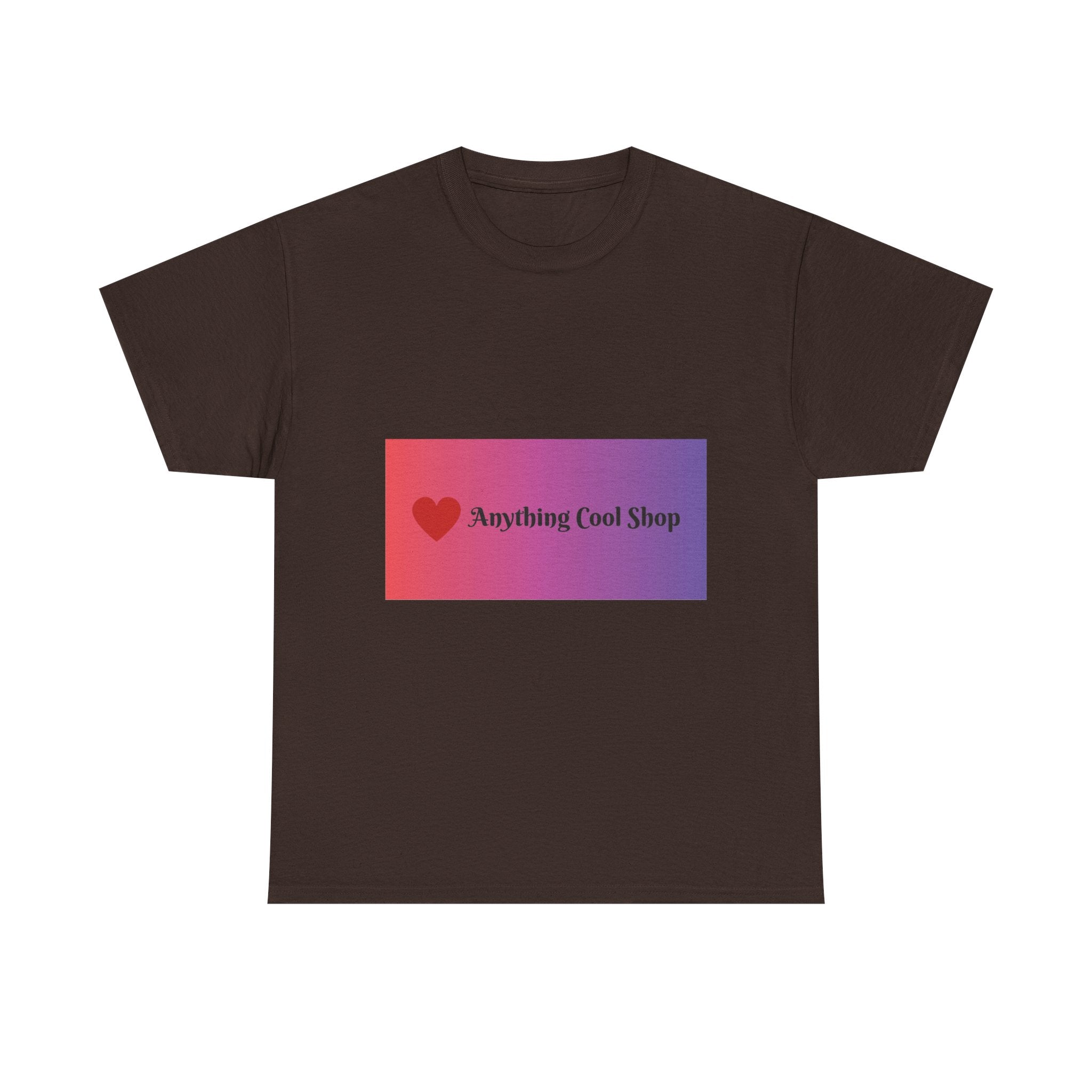 Graphic Tee — 'Anything Cool Shop' Heart Gradient Logo