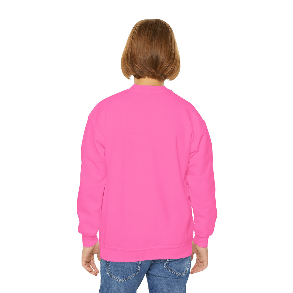 Youth Sweatshirt — “Anything Cool Shop” Gradient Heart Crewneck