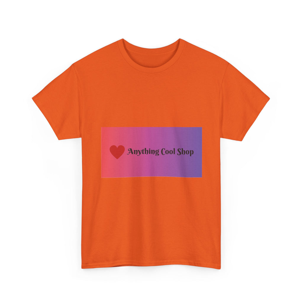 Graphic Tee — 'Anything Cool Shop' Heart Gradient Logo