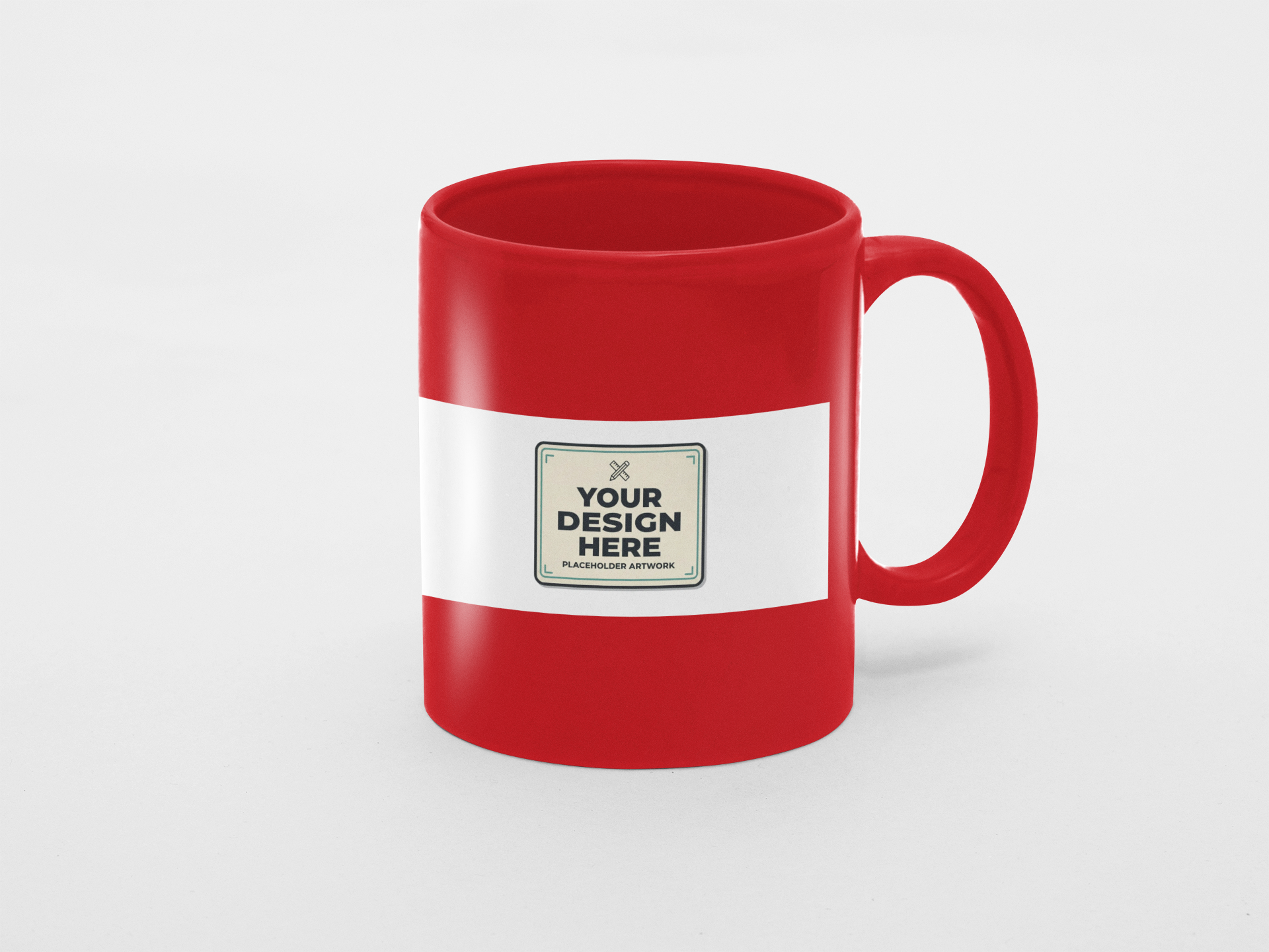 Custom Accent Coffee Mug – Personalized 11oz/15oz Ceramic