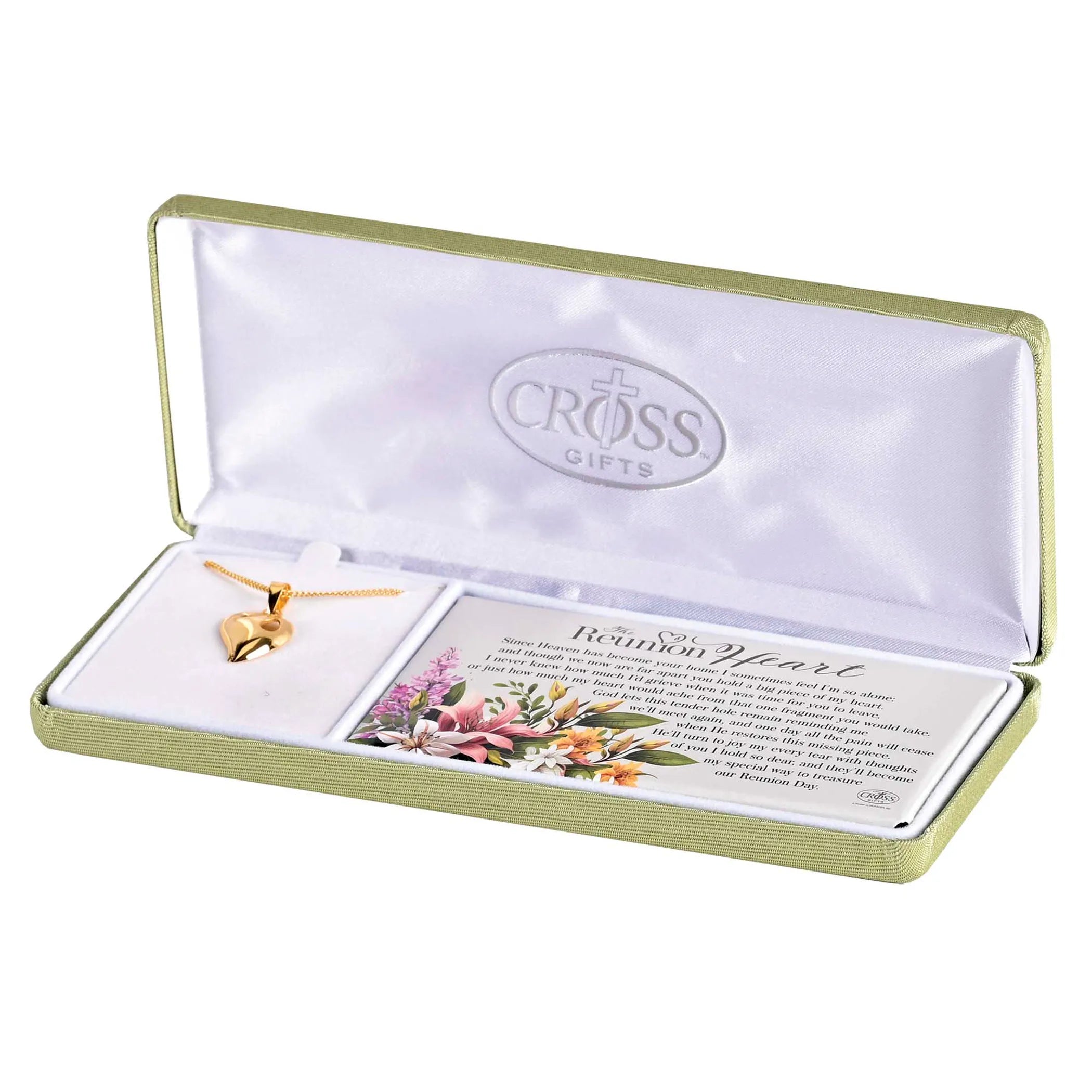 Necklace Reunion Heart Gold-Plated 18L