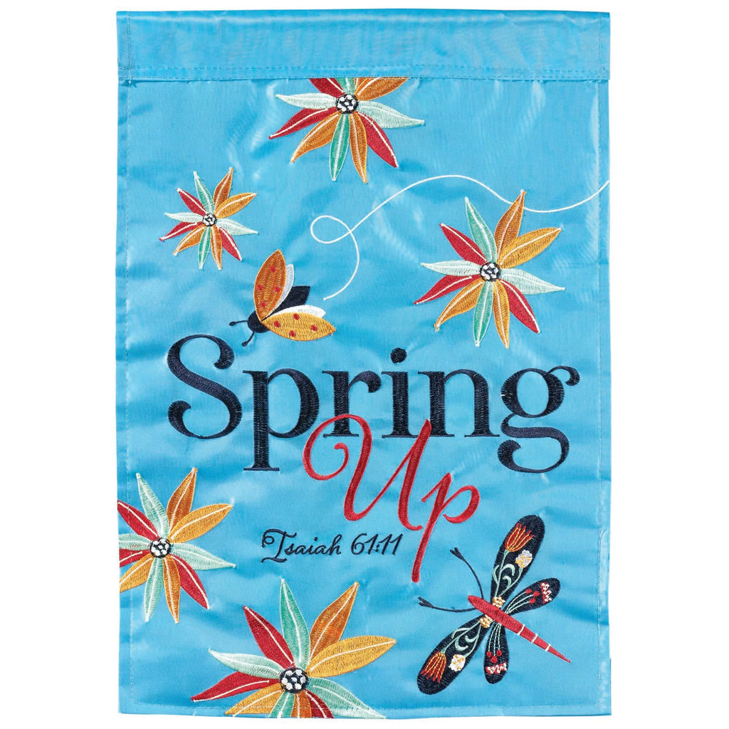 Garden Flag Spring Up Isaiah 61:11
