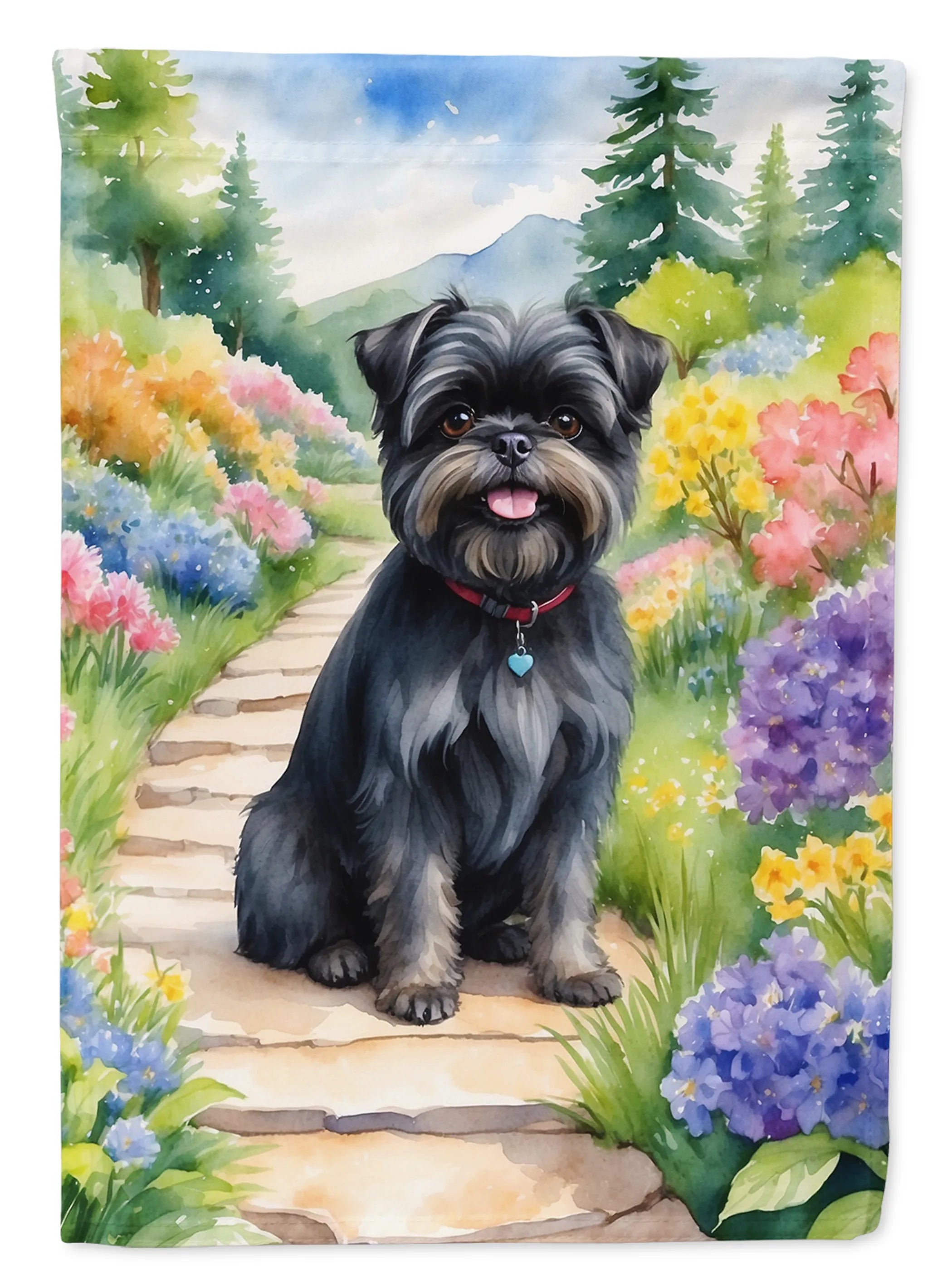 Spring Path Decorative Flag - Size: GARDEN SIZE | Pack Of: 1 | Collection name: Spring path