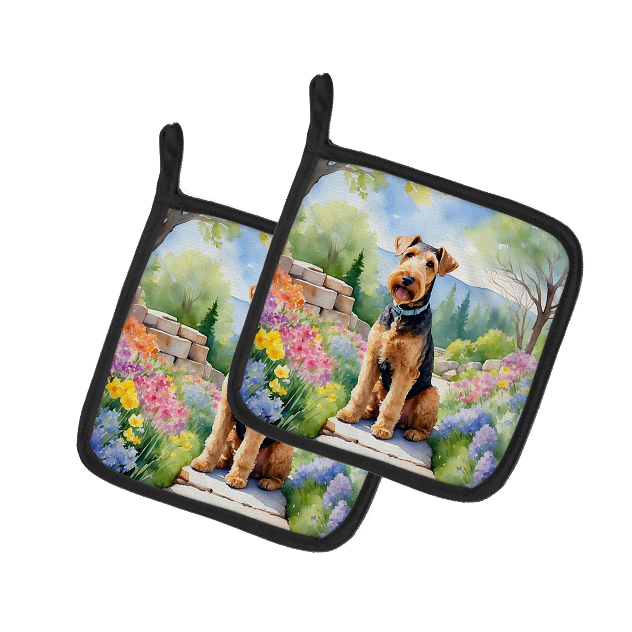 Spring Path Pot Holders - 7.5HX7.5W | Pack of 1 | Collection: Spring Path
