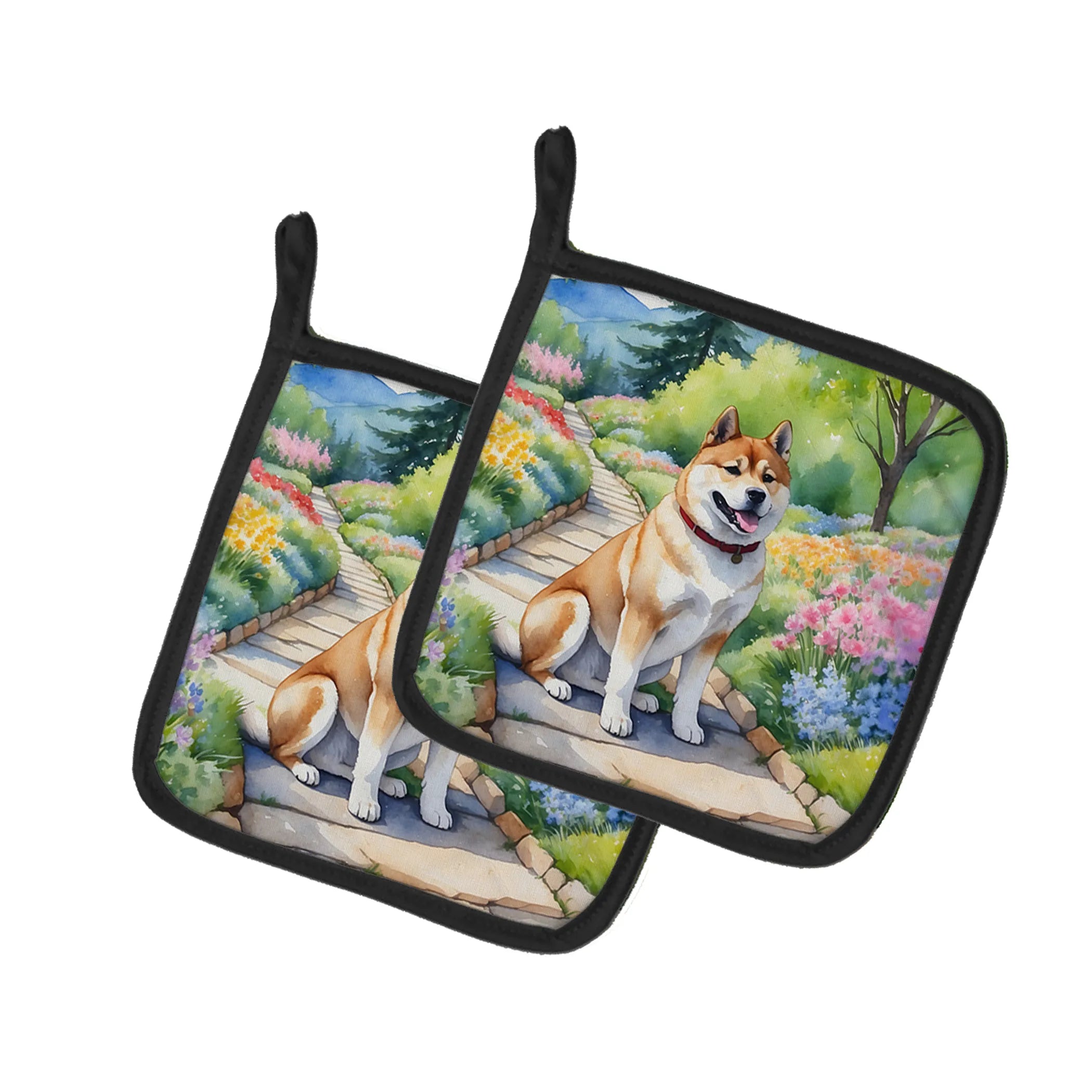 Spring Path Pot Holders - 7.5HX7.5W | Pack of 1 | Collection: Spring Path
