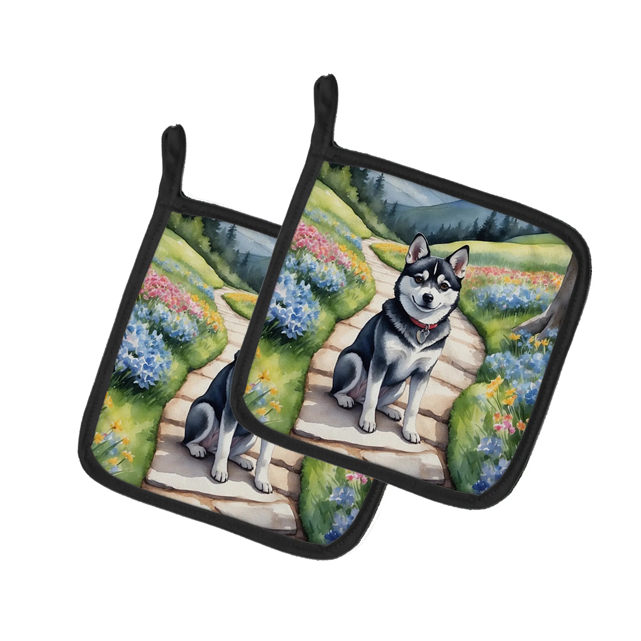 Spring Path Pot Holders - 7.5HX7.5W | Pack of 1 | Collection: Spring Path