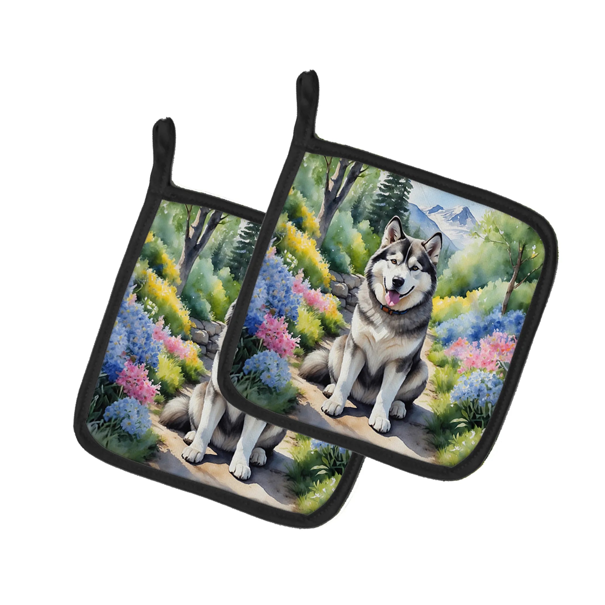 Spring Path Pot Holders - 7.5HX7.5W | Pack of 1 | Collection: Spring Path