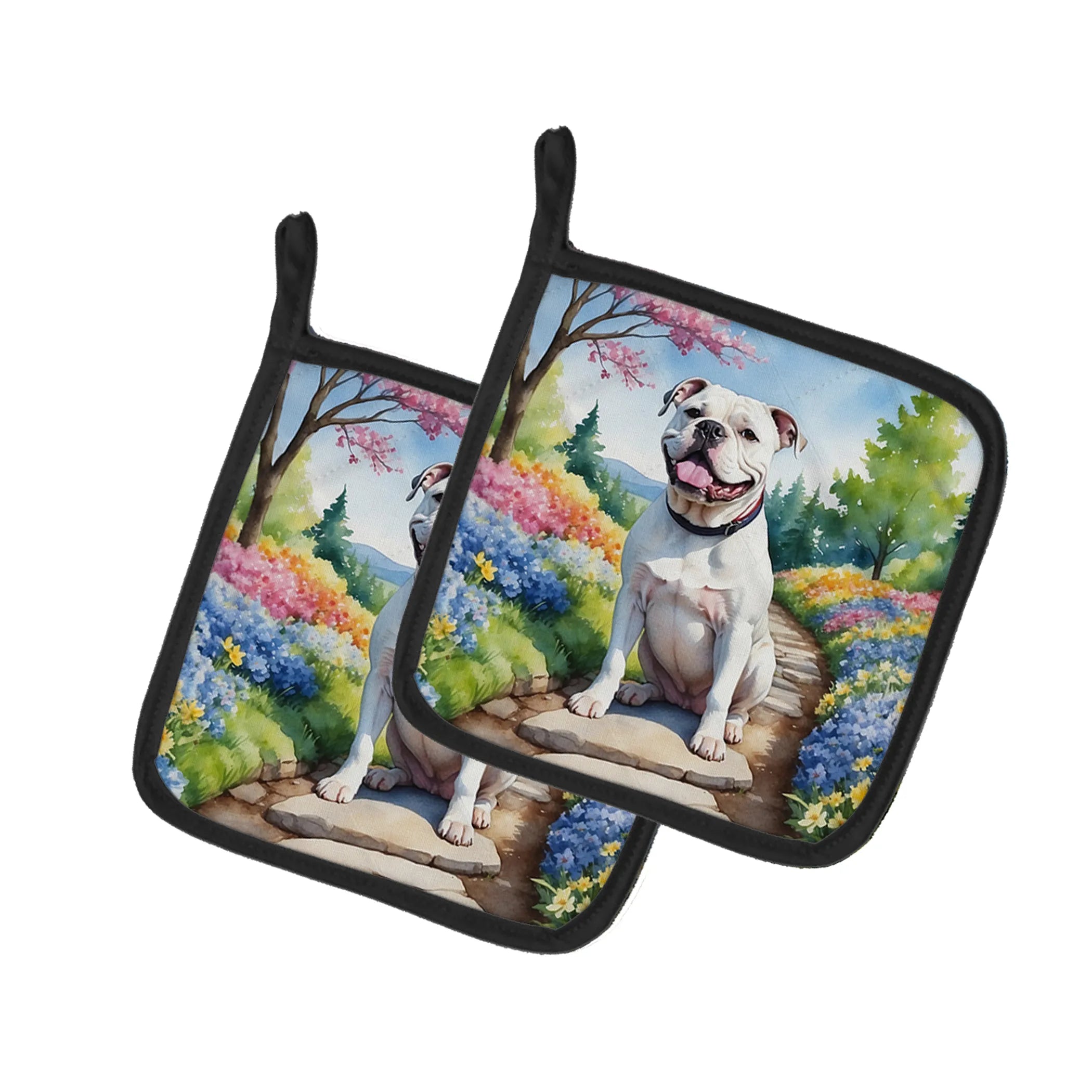 Spring Path Pot Holders - 7.5HX7.5W | Pack of 1 | Collection: Spring Path
