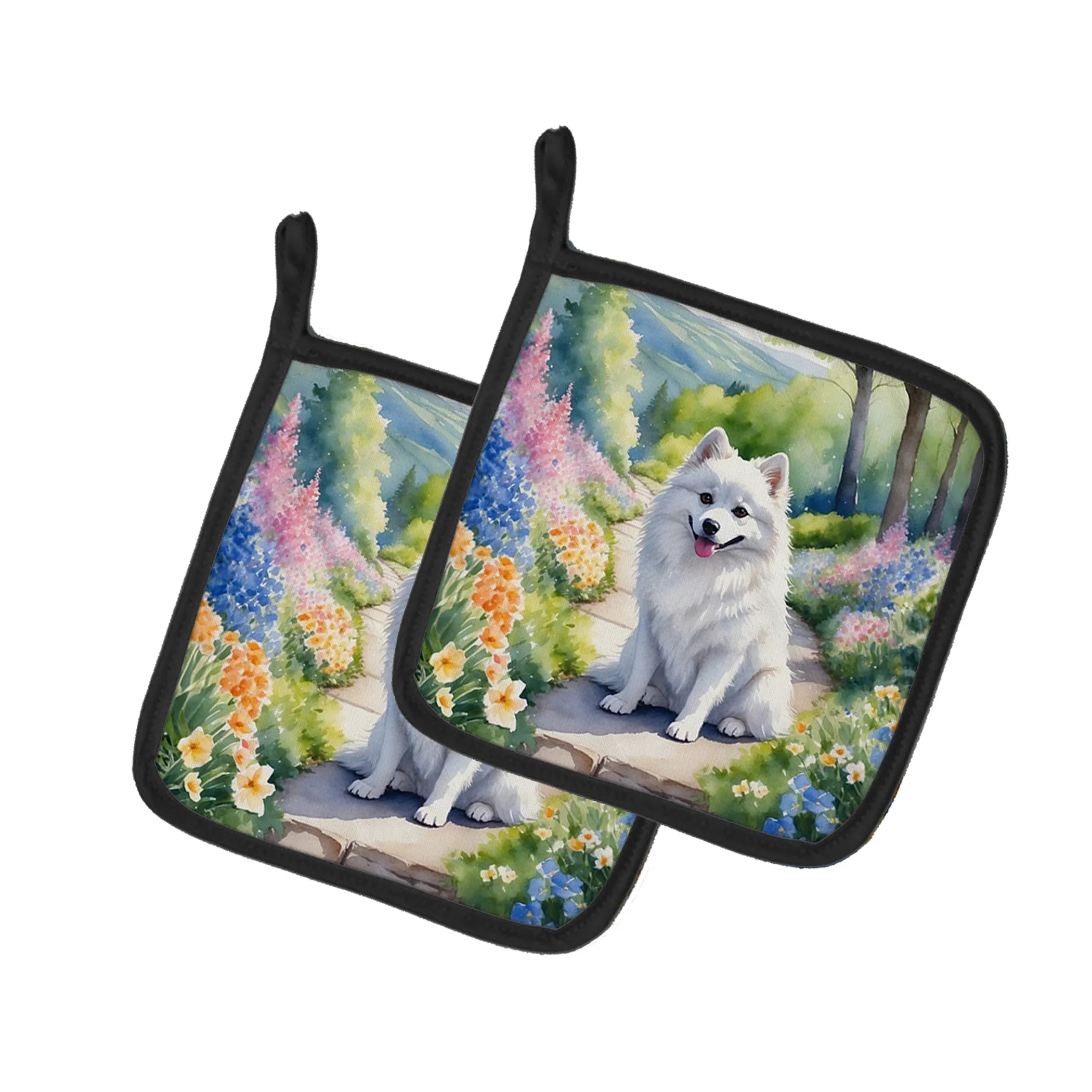 Spring Path Pot Holders - 7.5HX7.5W | Pack of 1 | Collection: Spring Path