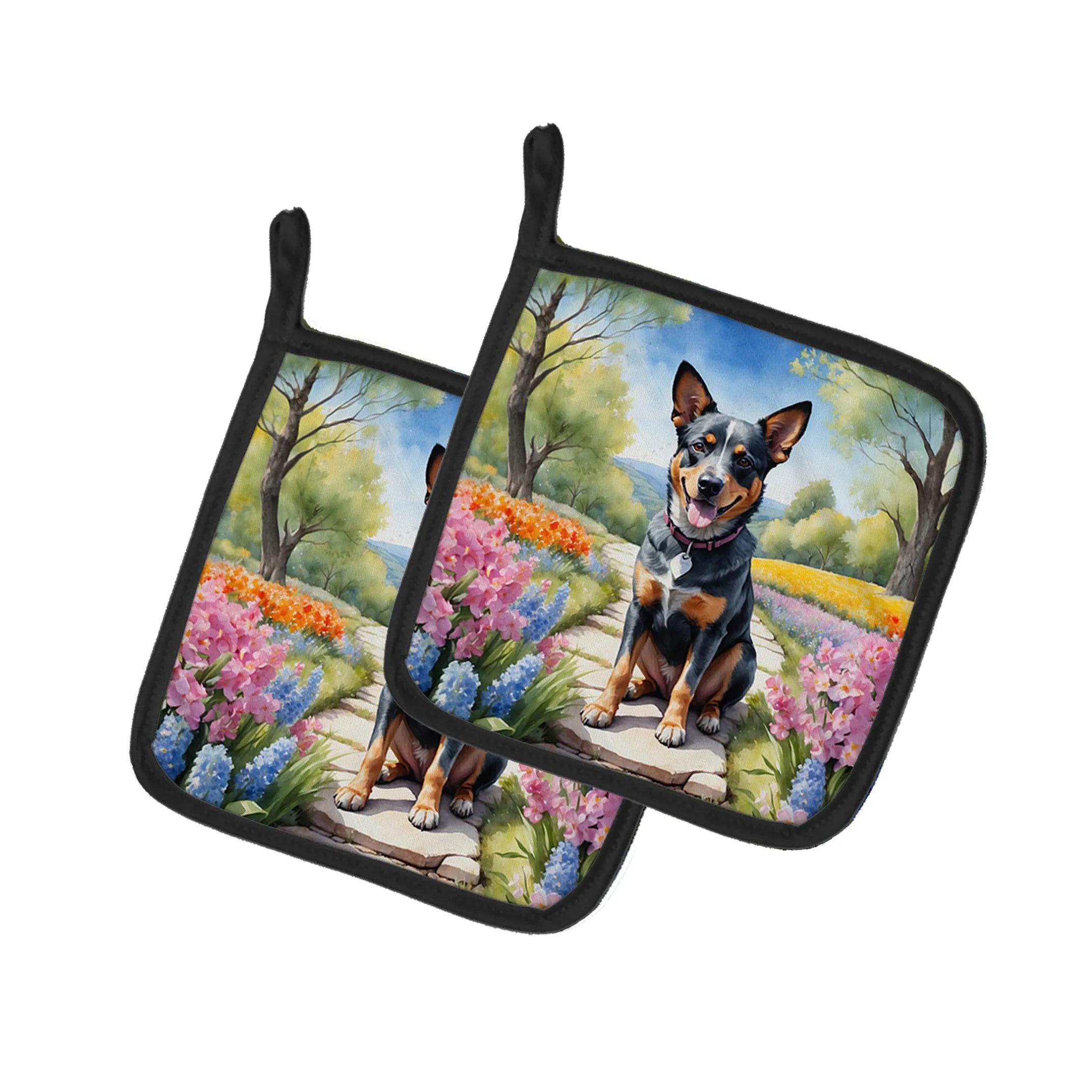 Spring Path Pot Holders - 7.5HX7.5W | Pack of 1 | Collection: Spring Path