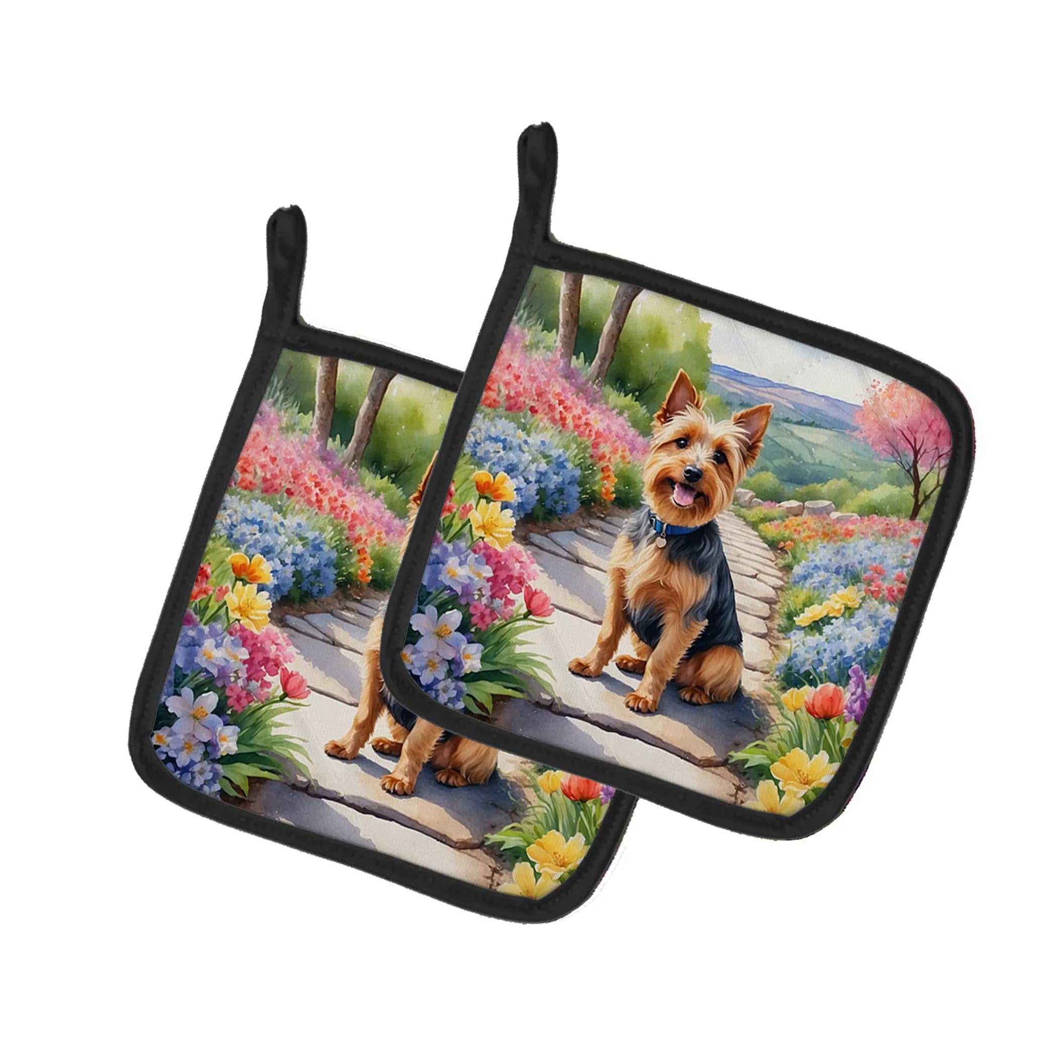 Spring Path Pot Holders - 7.5HX7.5W | Pack of 1 | Collection: Spring Path