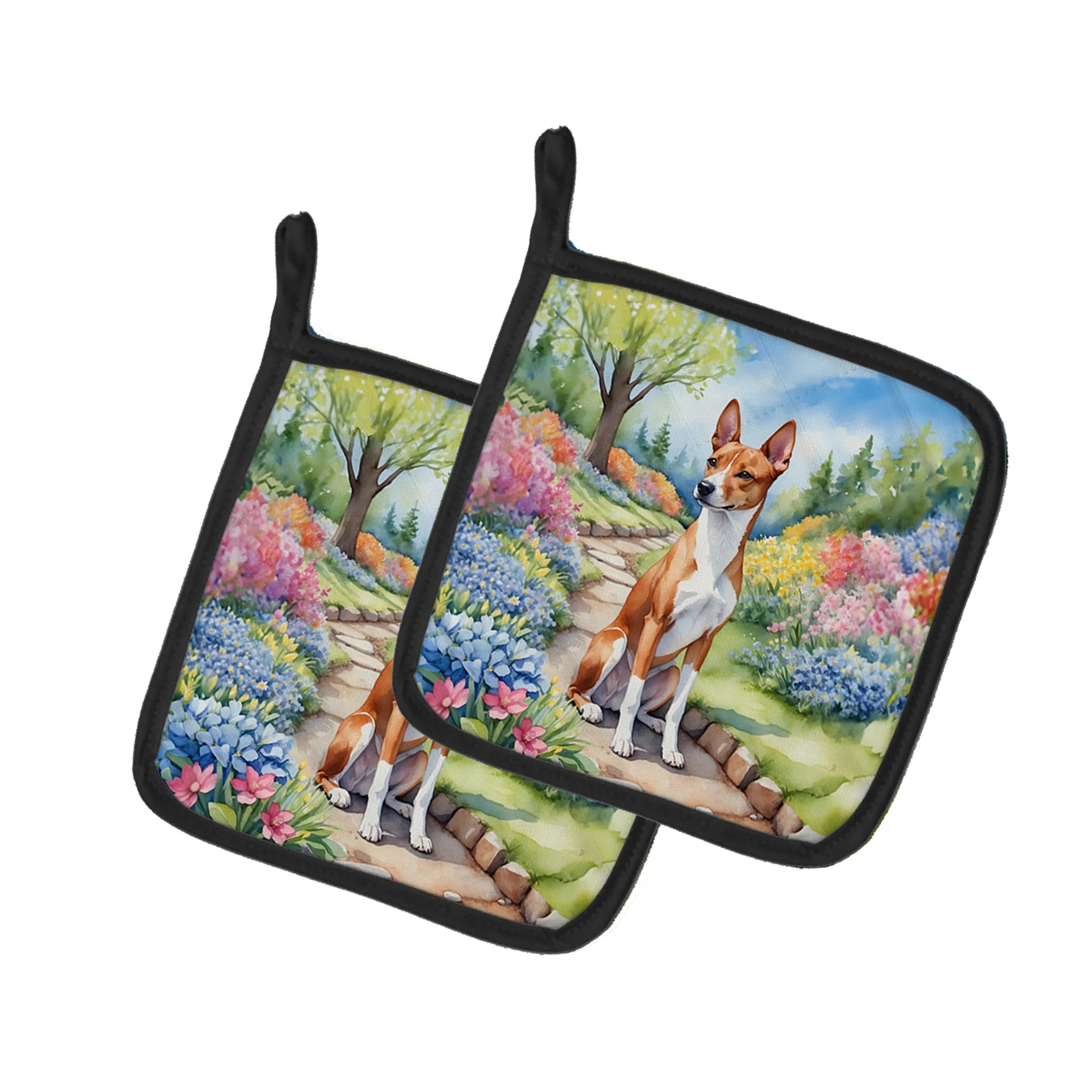 Spring Path Pot Holders - 7.5HX7.5W | Pack of 1 | Collection: Spring Path