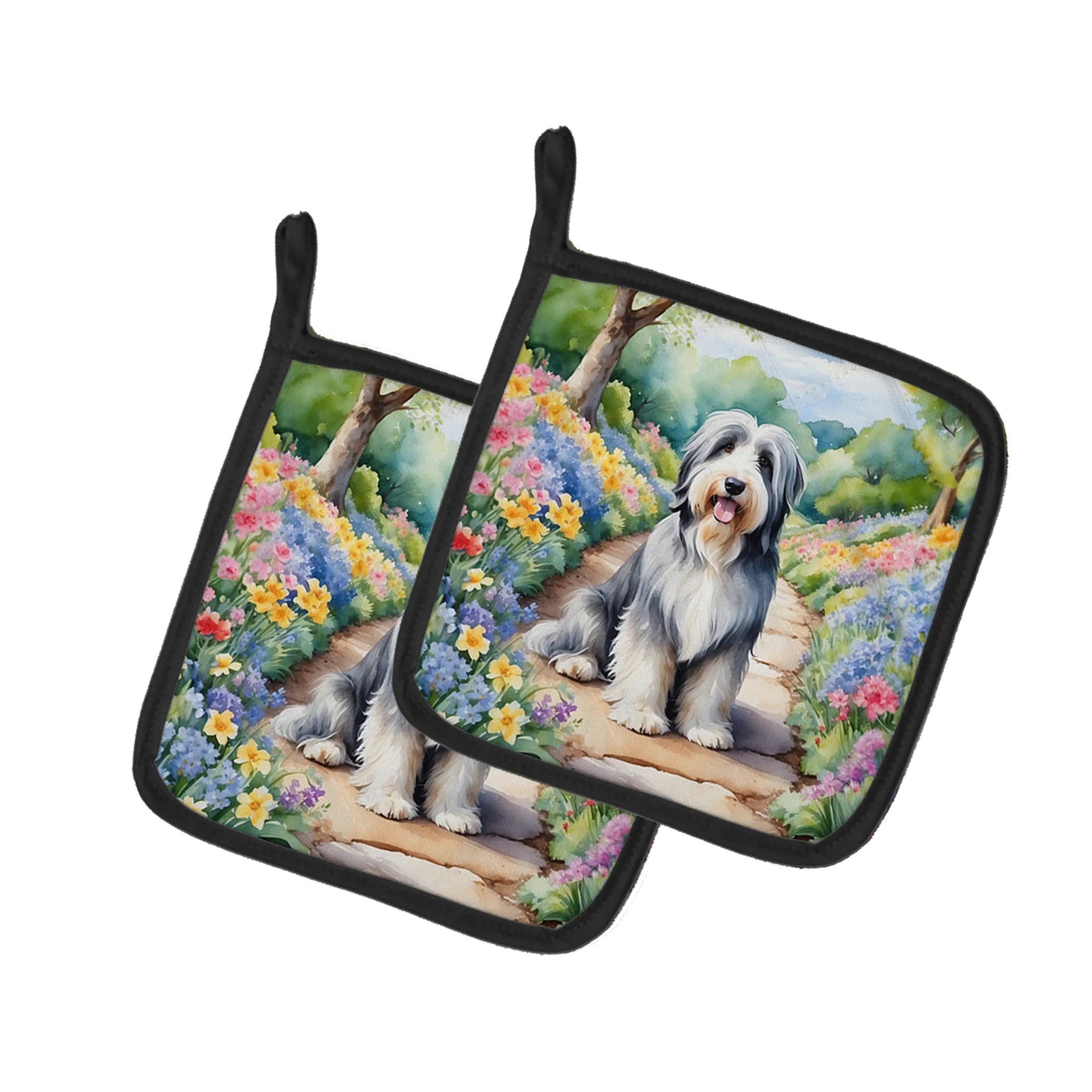 Spring Path Pot Holders - 7.5HX7.5W | Pack of 1 | Collection: Spring Path